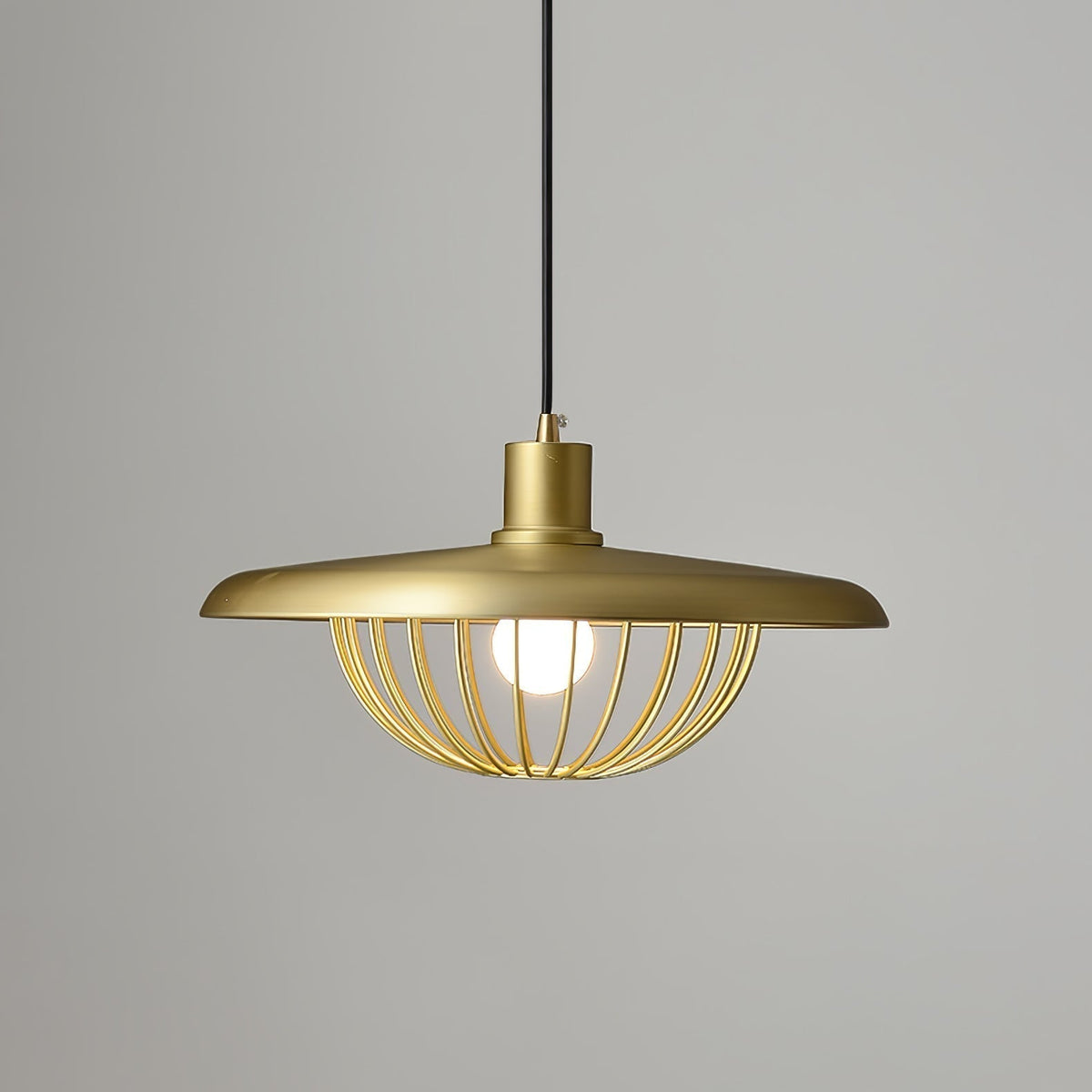 Suspension Allegro en bois et fer – vue 44