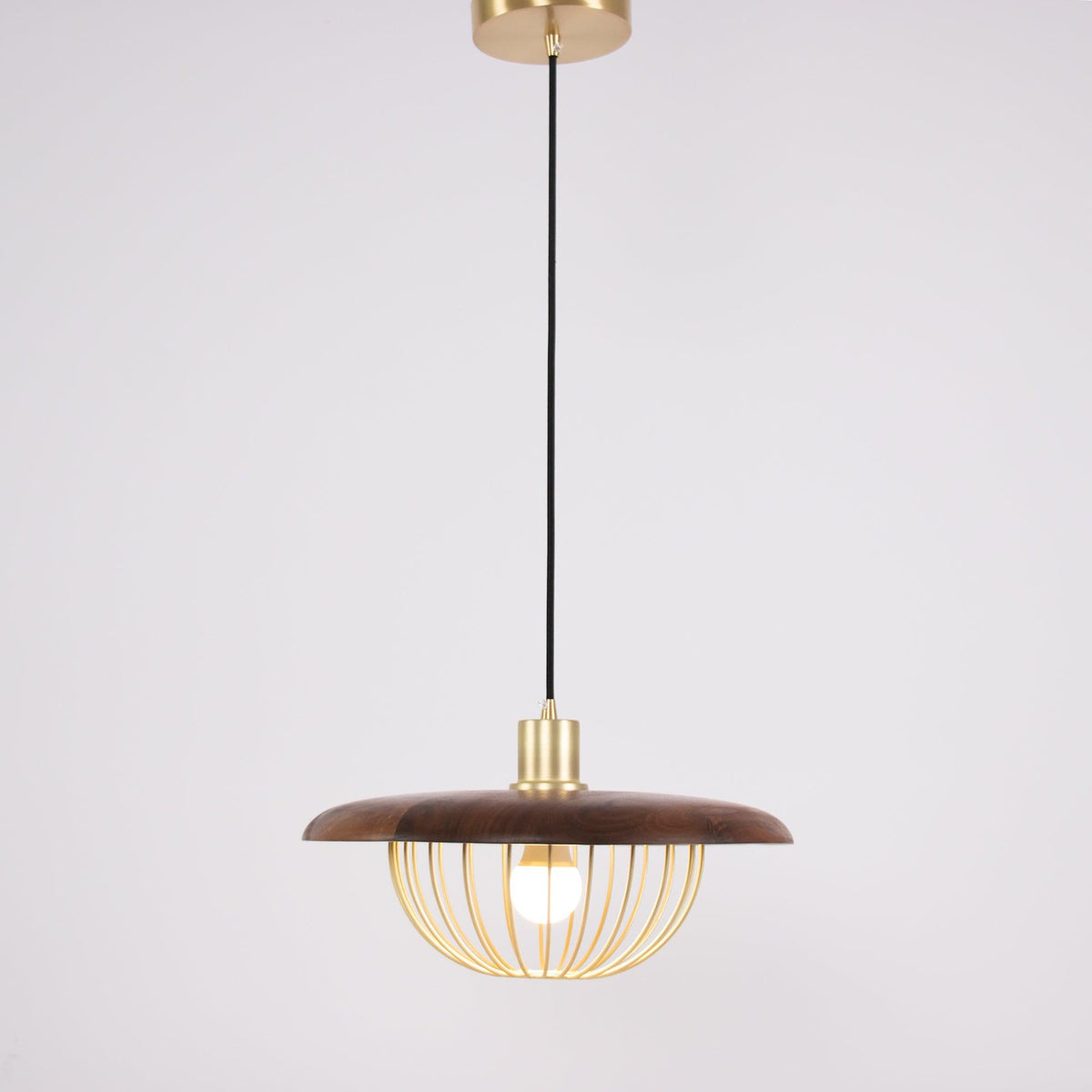 Suspension Allegro en bois et fer – vue 33