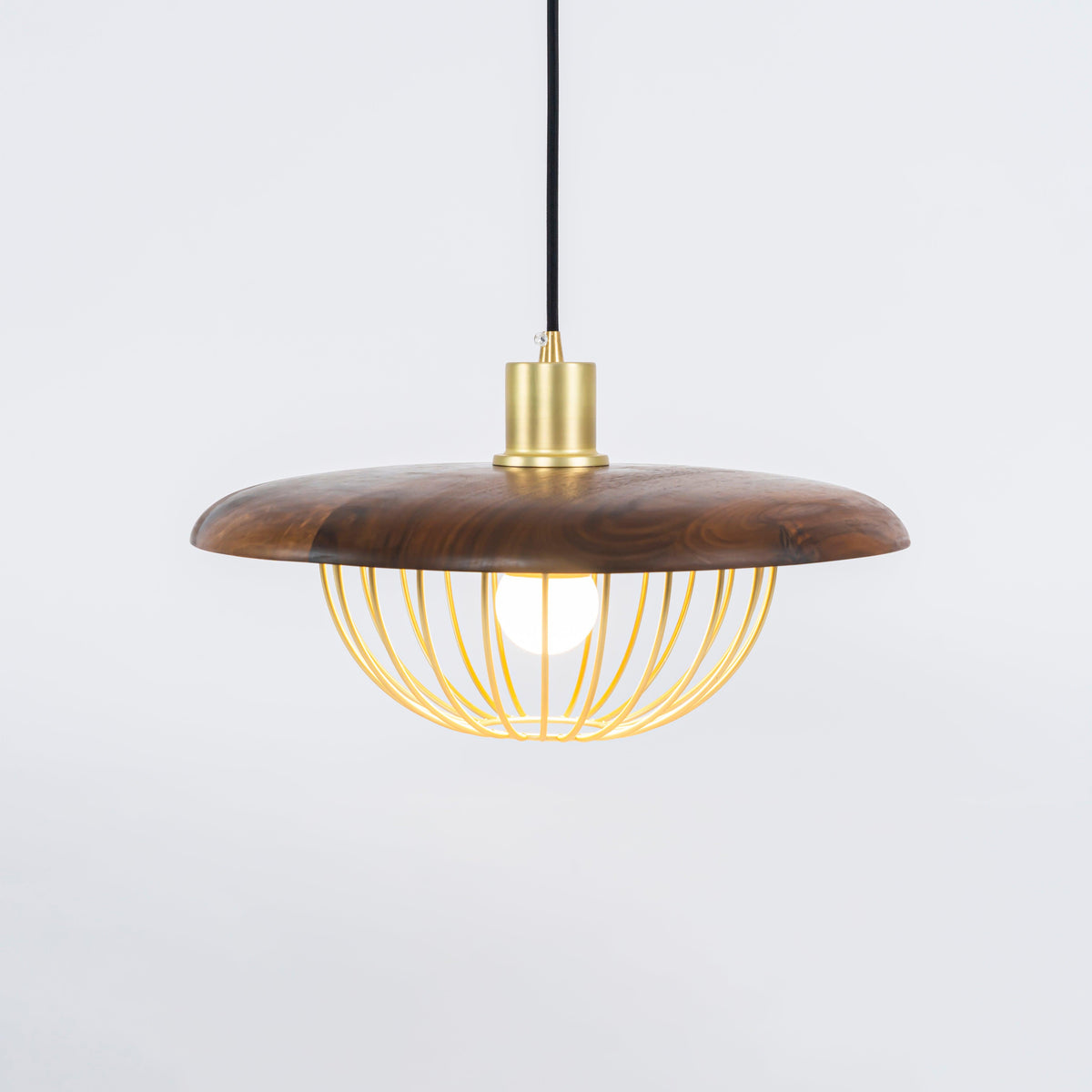 Suspension Allegro en bois et fer – vue 37