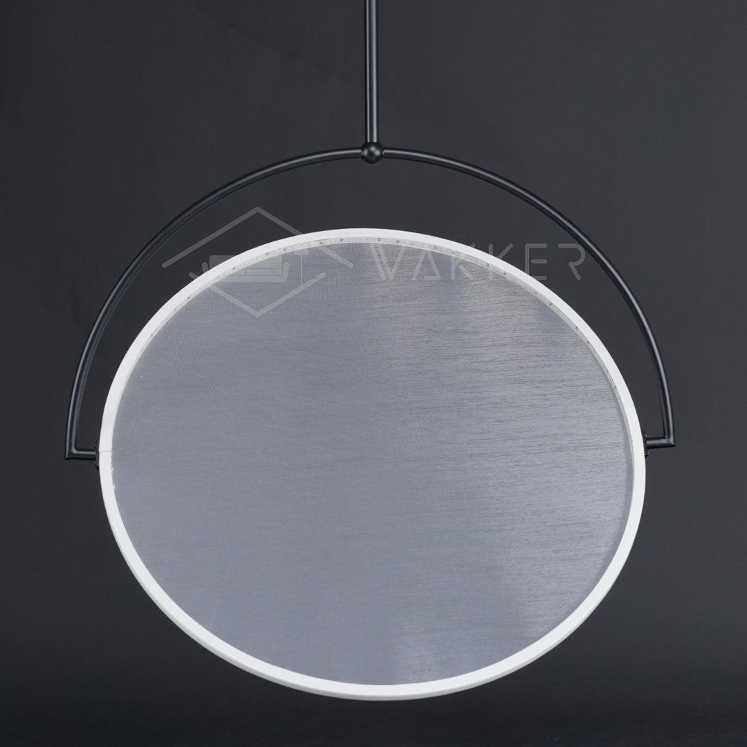 Suspension Hélios en tissu et métal – vue 8