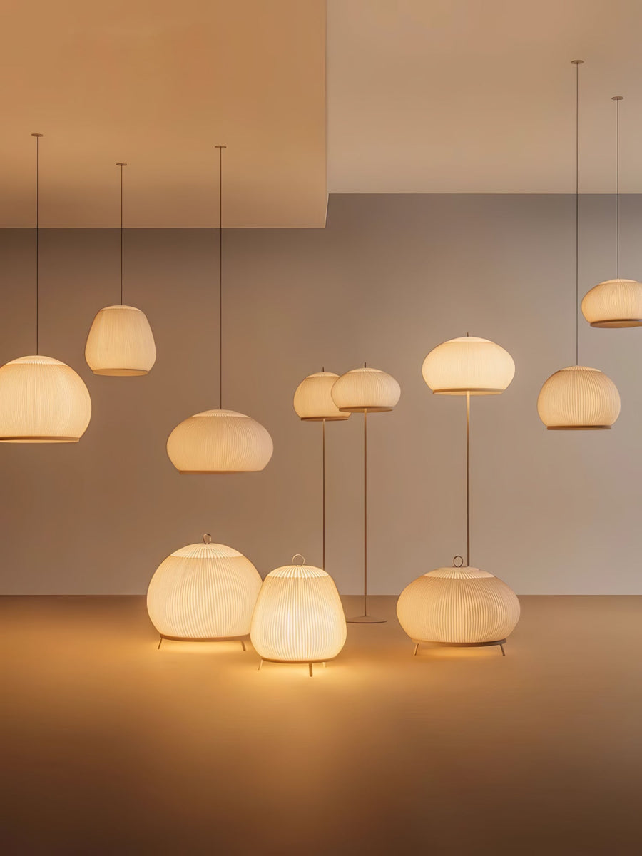 Suspension Zénith en tissu et métal – vue 5