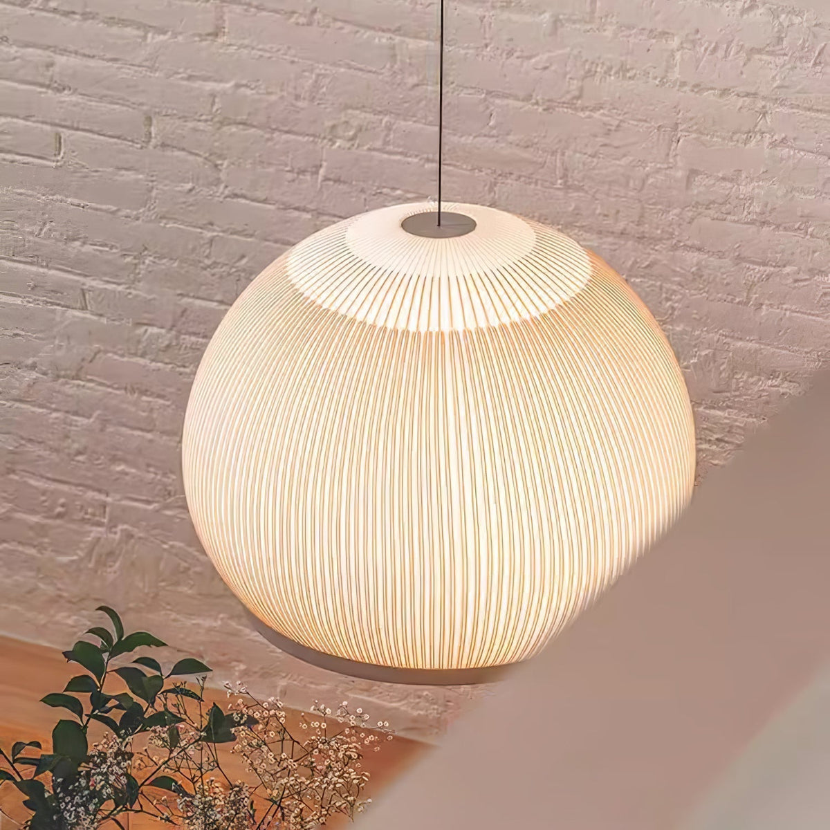 Suspension Zénith en tissu et métal – vue 7