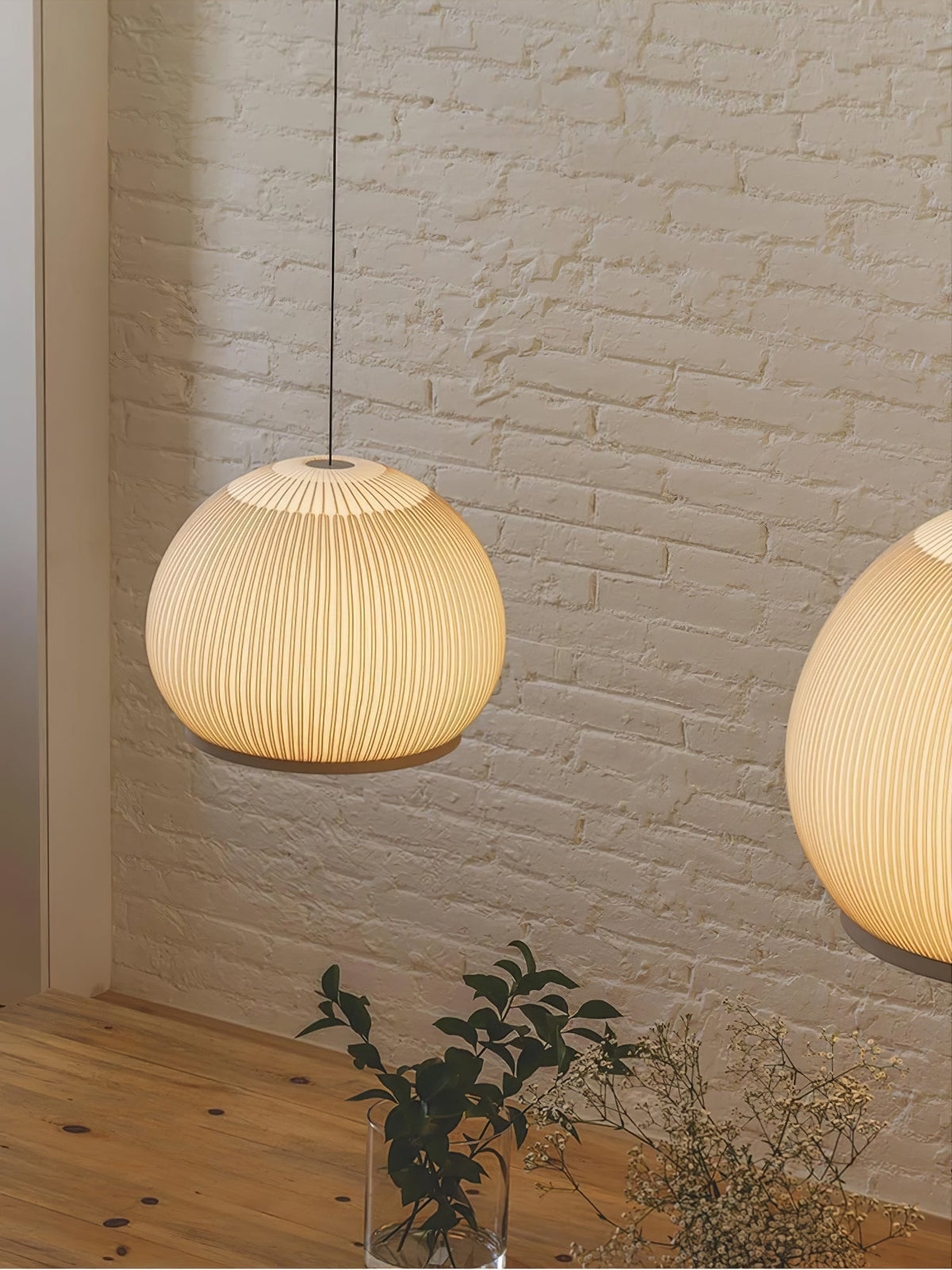 Suspension Zénith en tissu et métal – vue 8