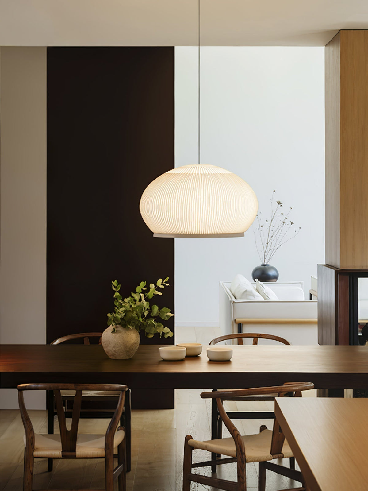 Suspension Zénith en tissu et métal – vue 45