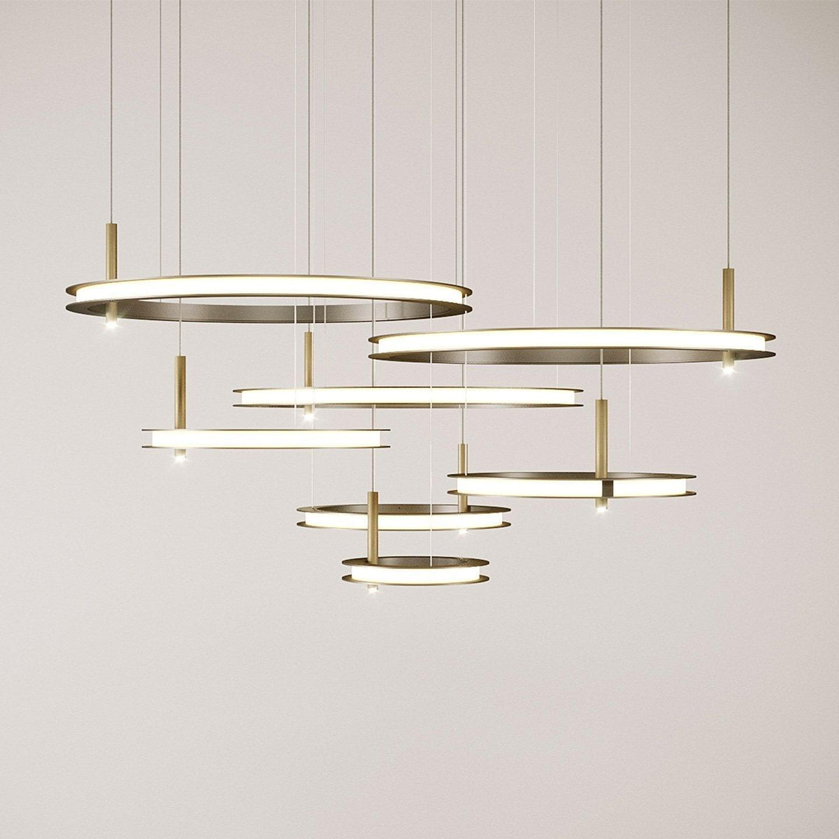 Lustre Platane en métal – vue 40