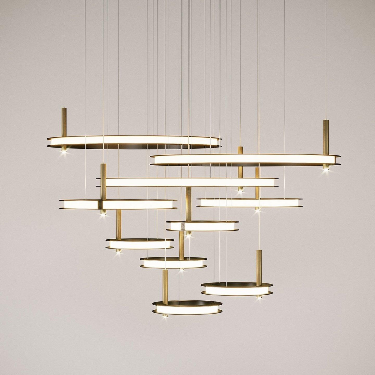 Lustre Platane en métal – vue 43