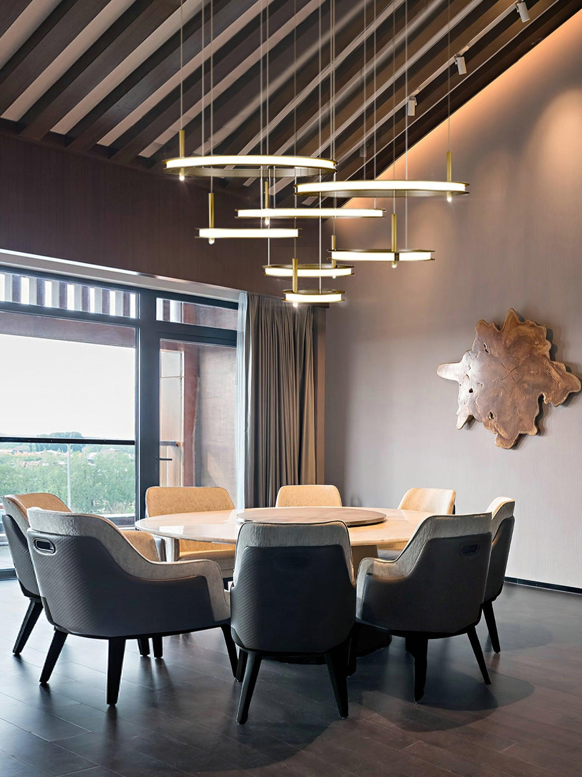 Lustre Platane en métal – vue 34