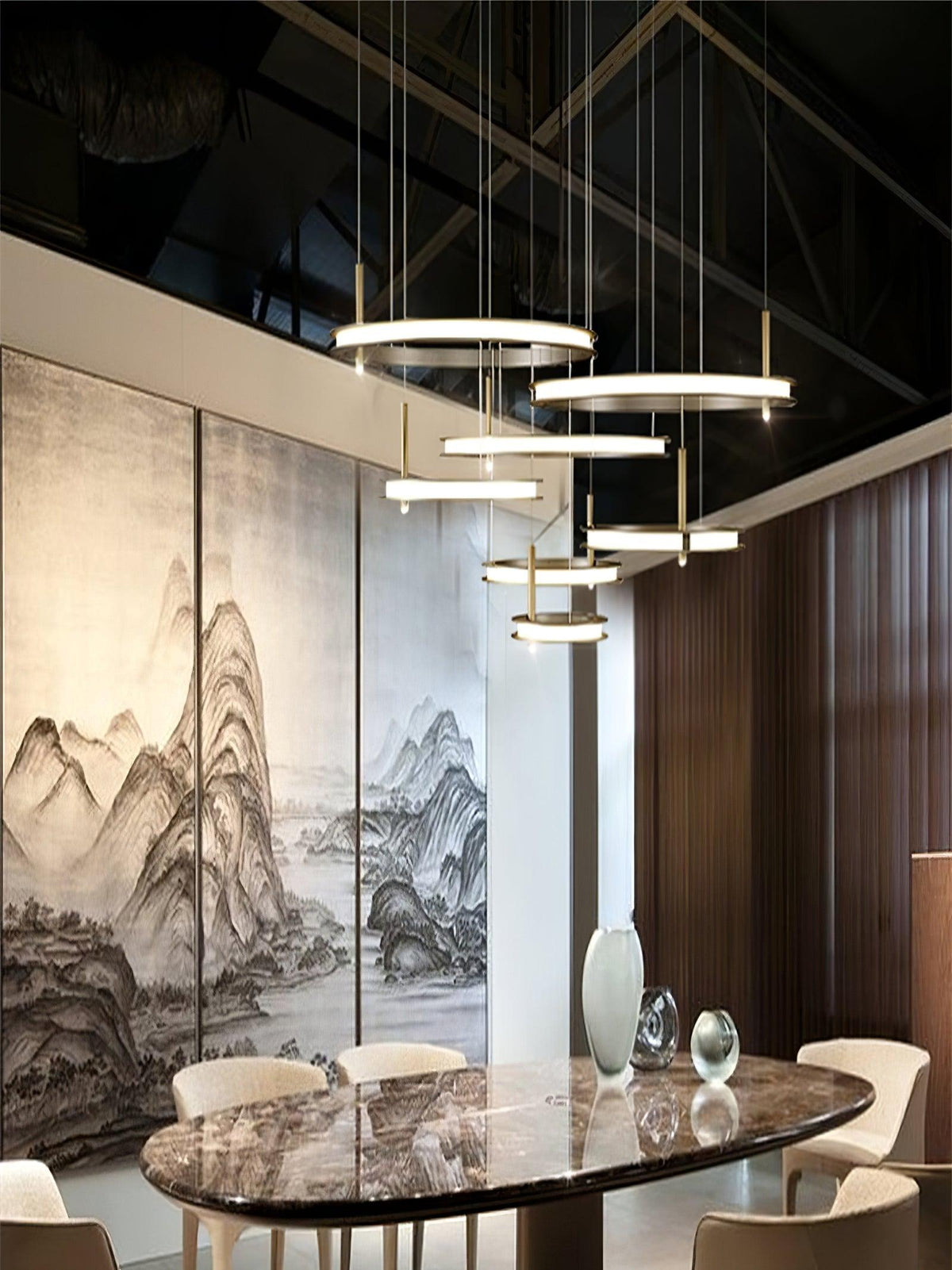 Lustre Platane en métal – vue 48