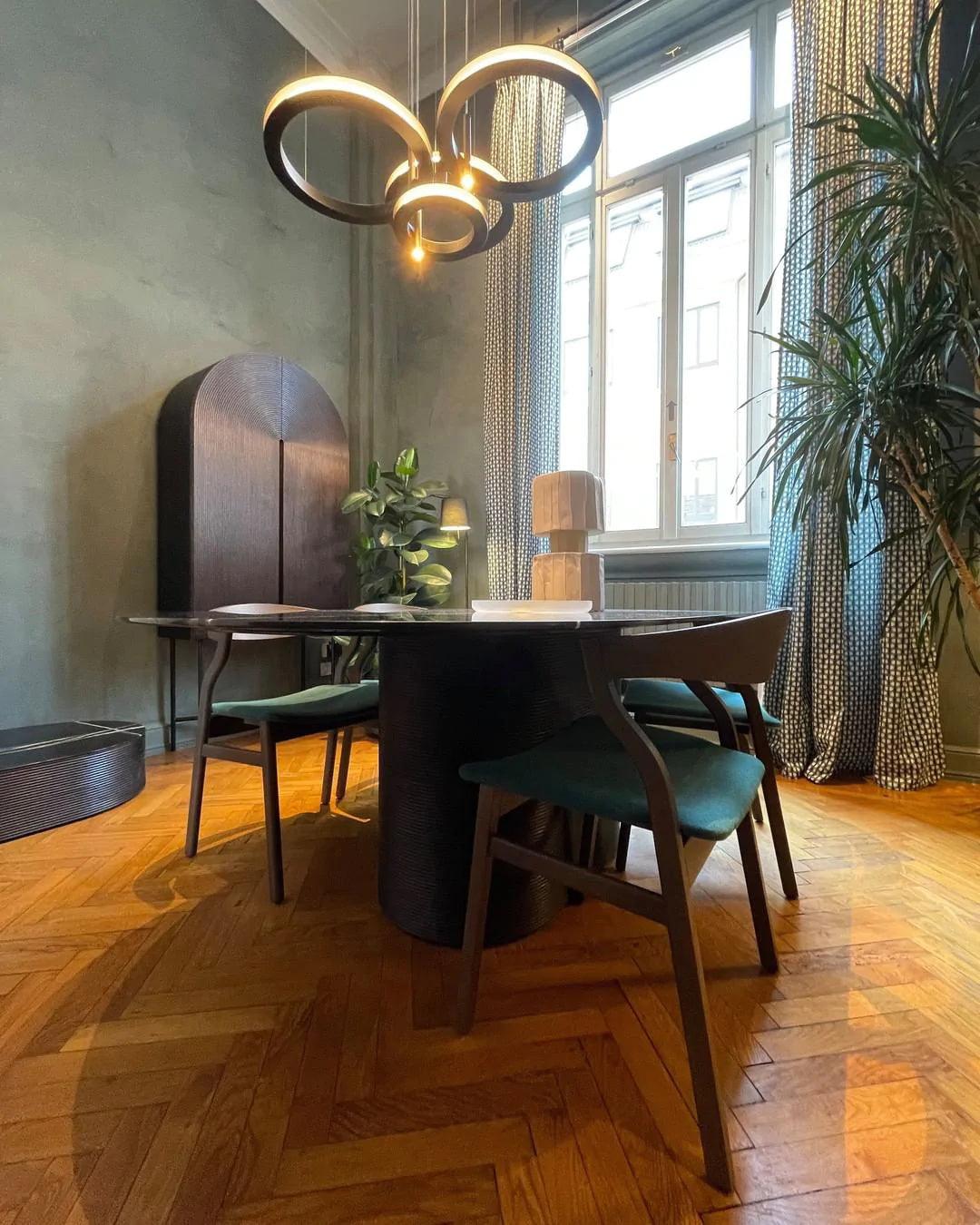 Lustre Platane en métal – vue 5