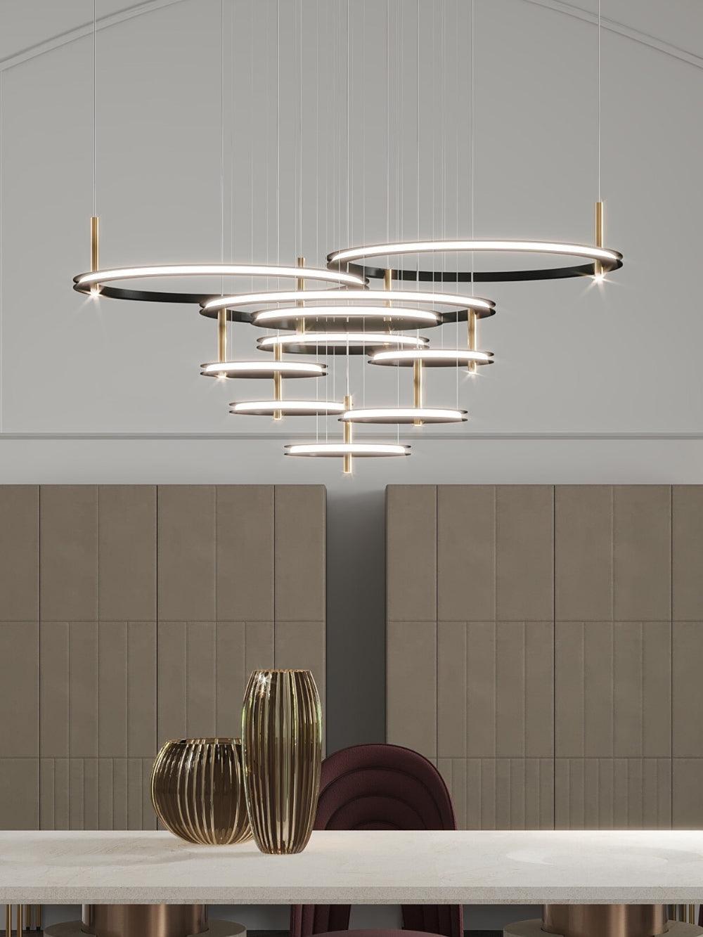 Lustre Platane en métal – vue 7