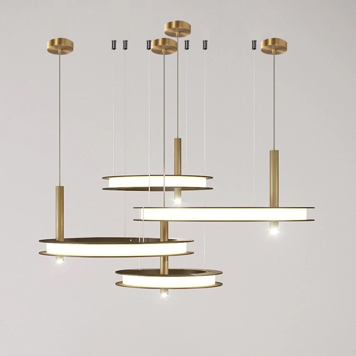 Lustre Platane en métal – vue 26