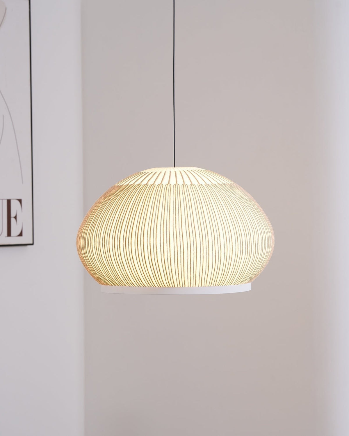 Suspension Zénith en tissu et métal – vue 51