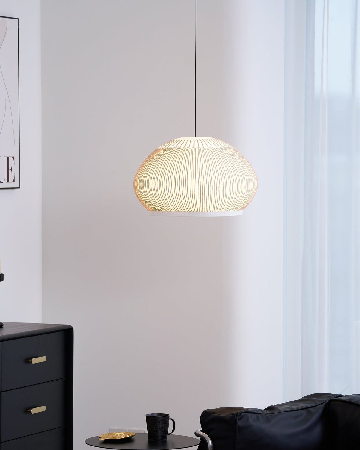 Suspension Zénith en tissu et métal – vue 53