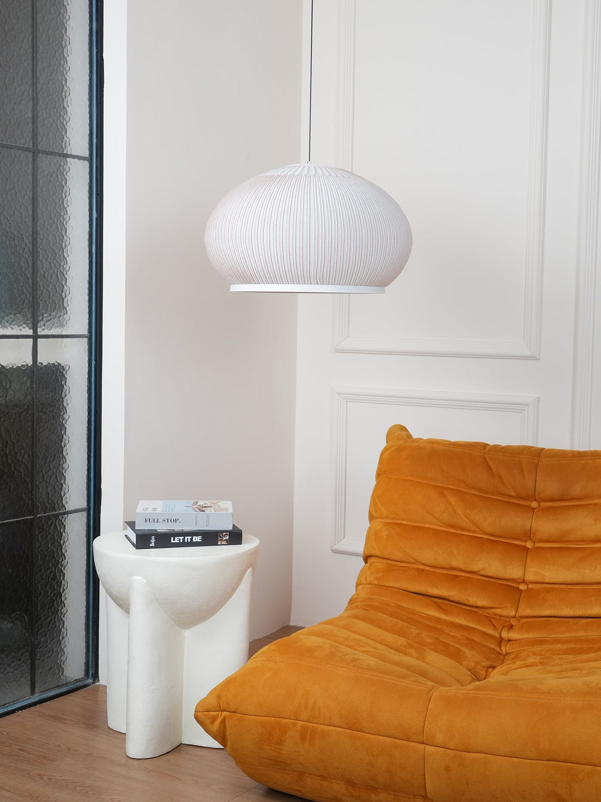 Suspension Zénith en tissu et métal – vue 3