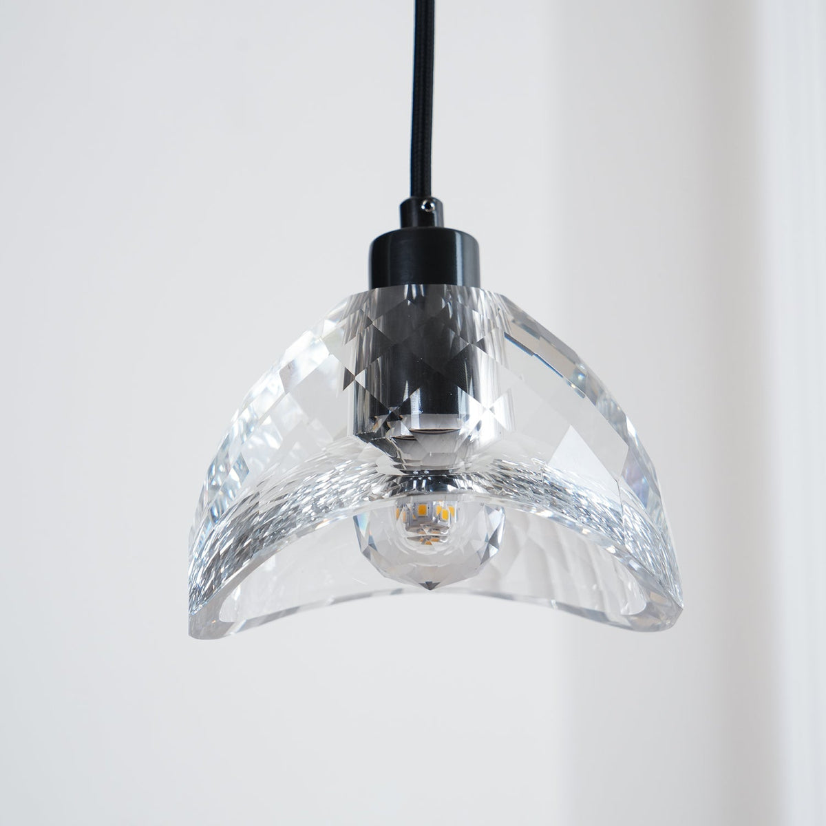 Suspension Gerbe en verre et cuivre – vue 13