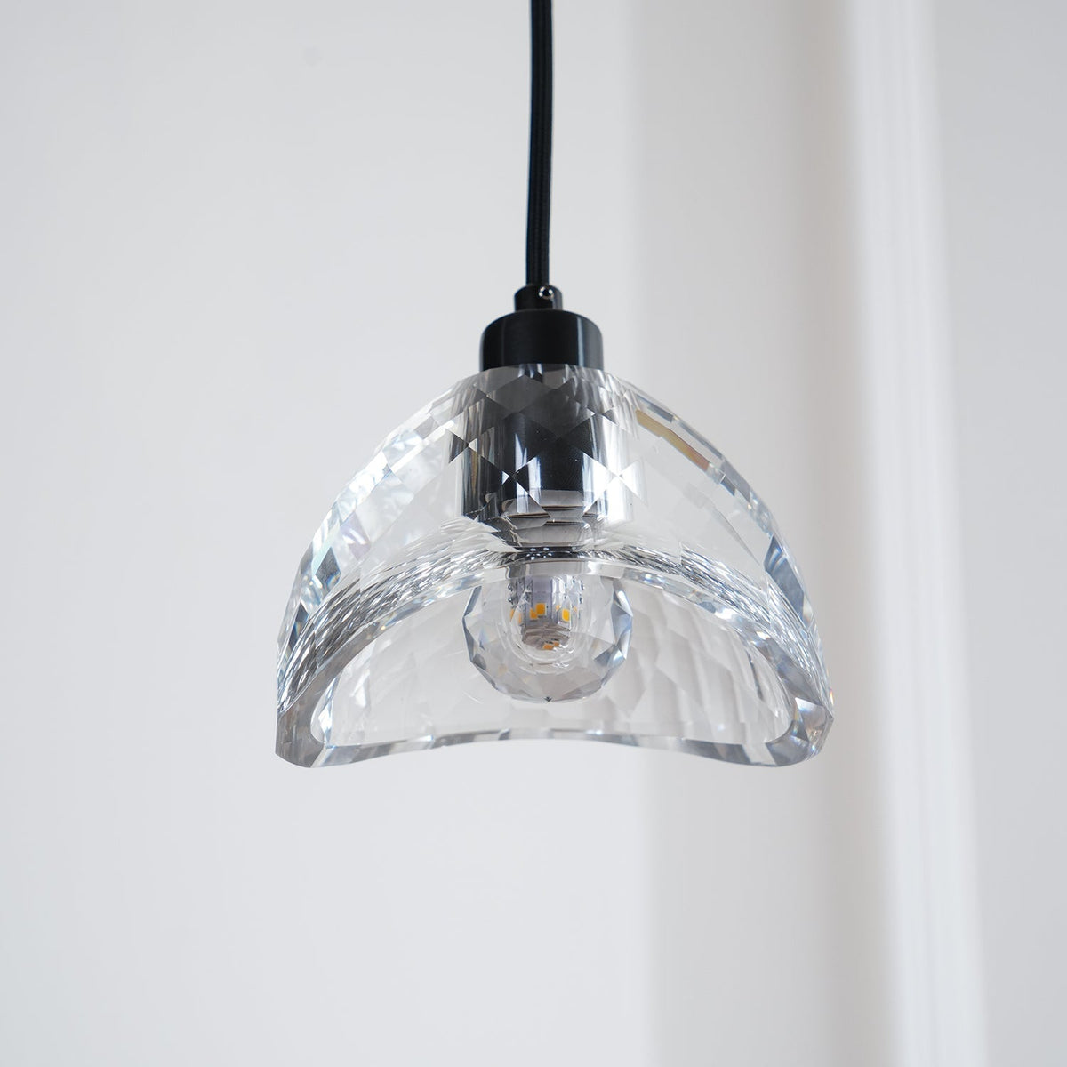 Suspension Gerbe en verre et cuivre – vue 31