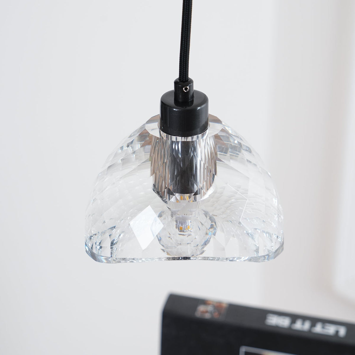 Suspension Gerbe en verre et cuivre – vue 23