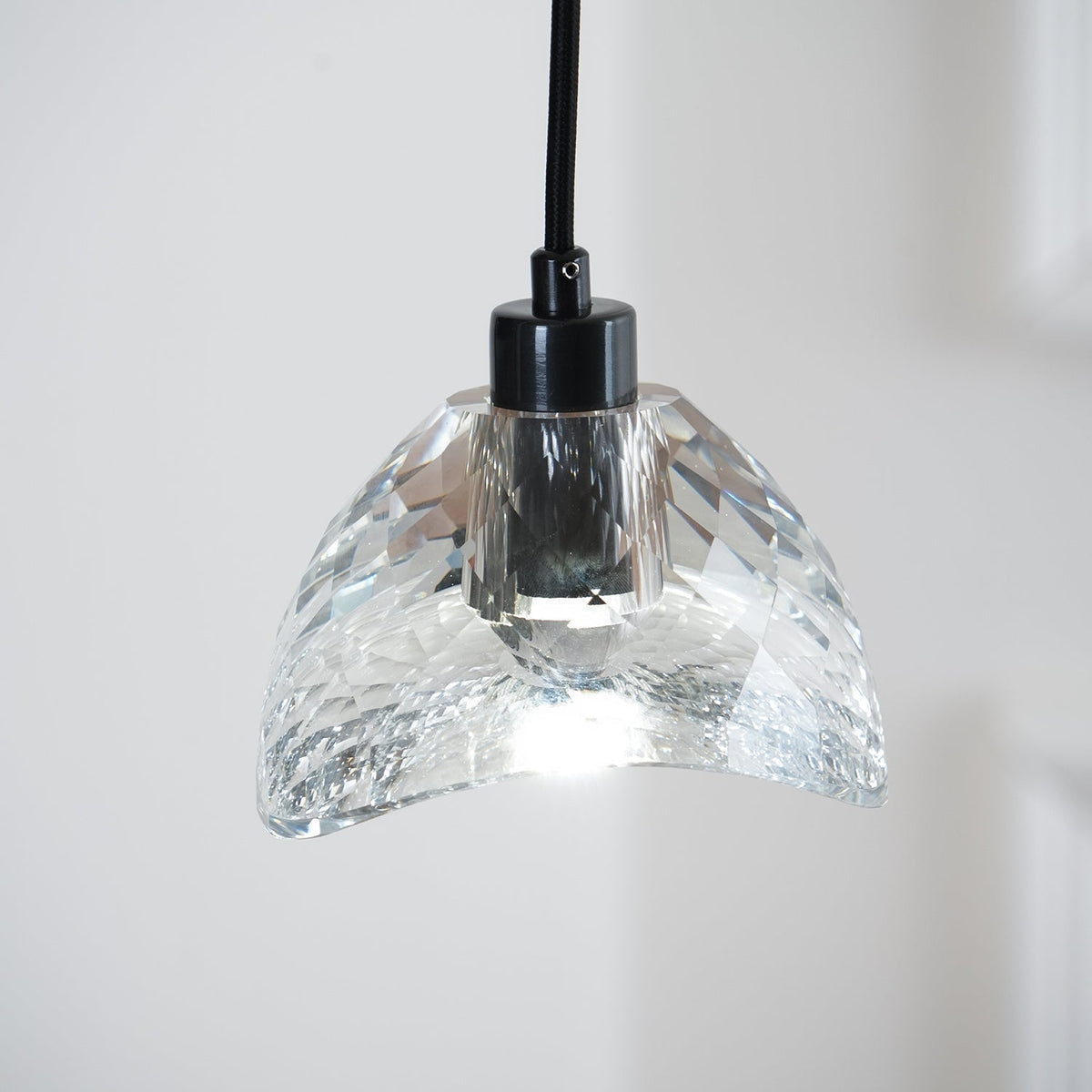 Suspension Gerbe en verre et cuivre – vue 33