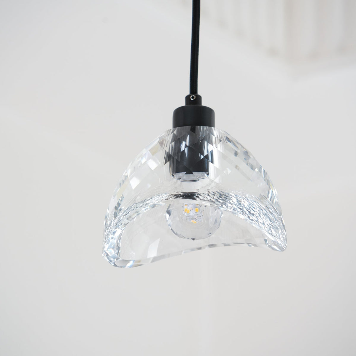Suspension Gerbe en verre et cuivre – vue 19