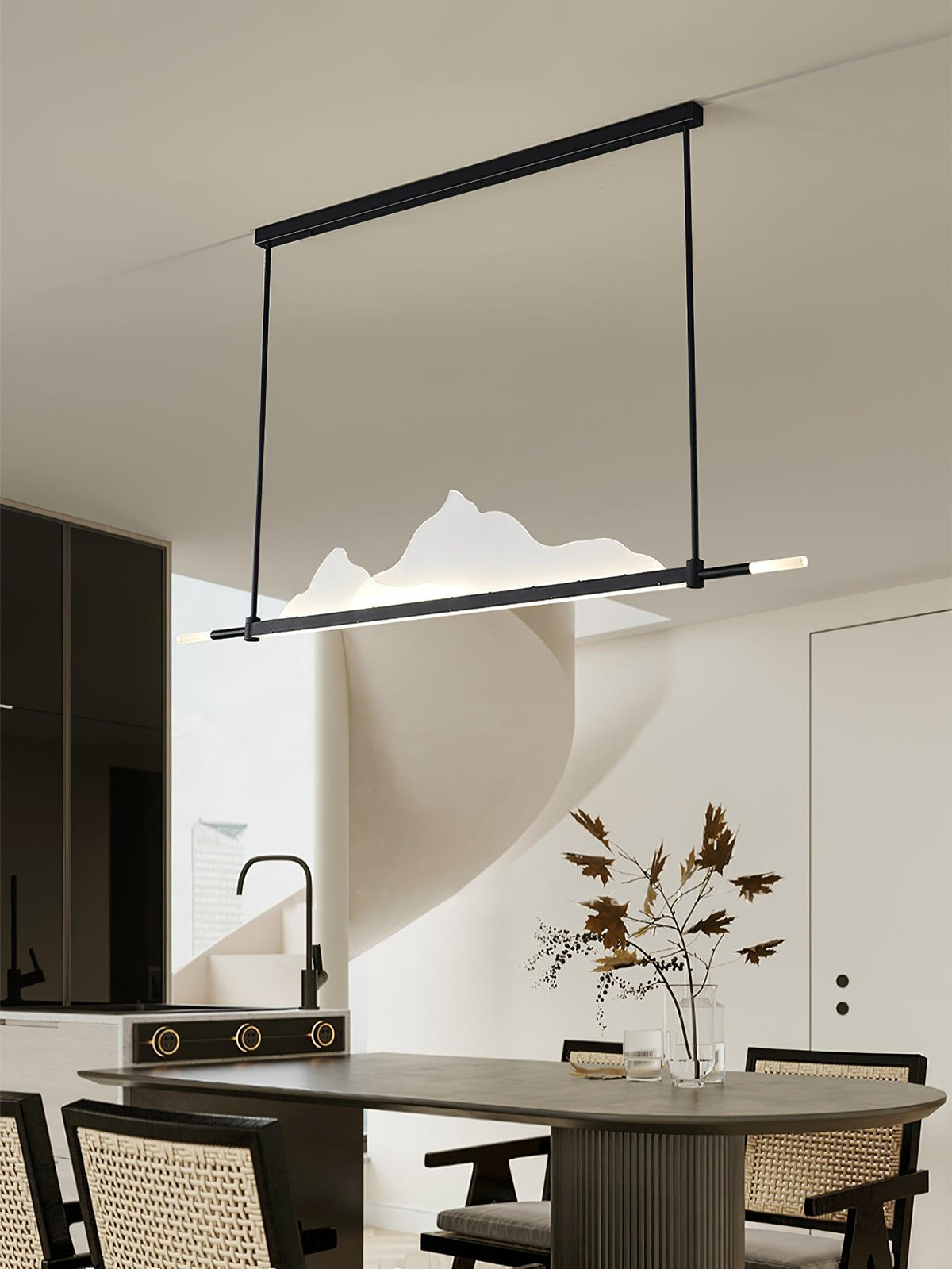 Suspension Phalène en métal – vue 16