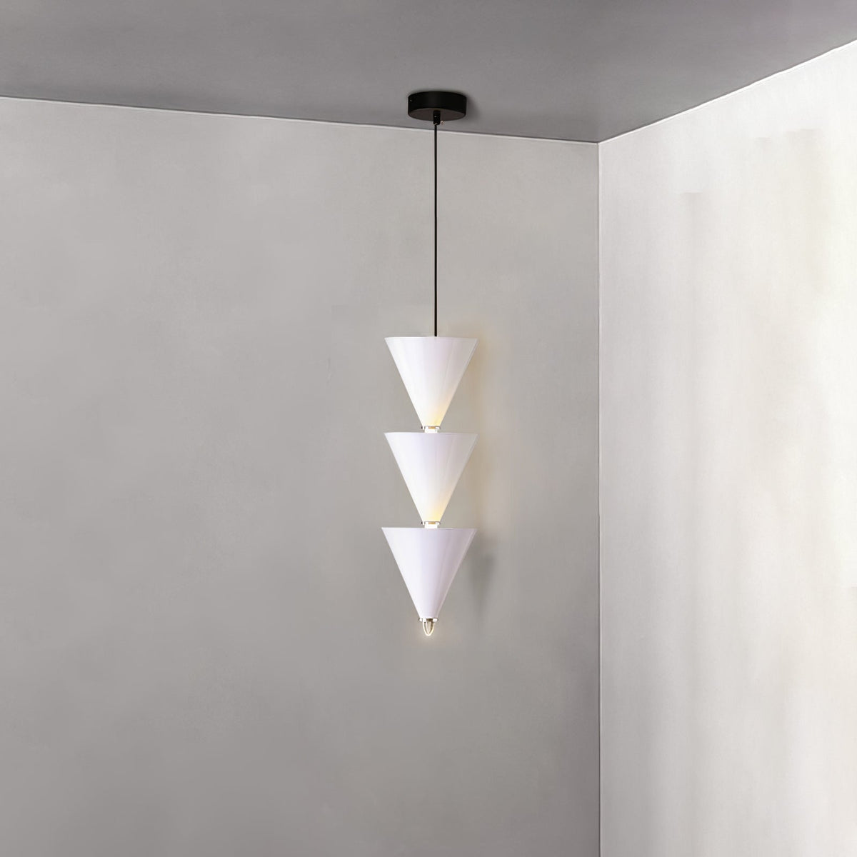 Suspension Moustiers en métal – vue 58