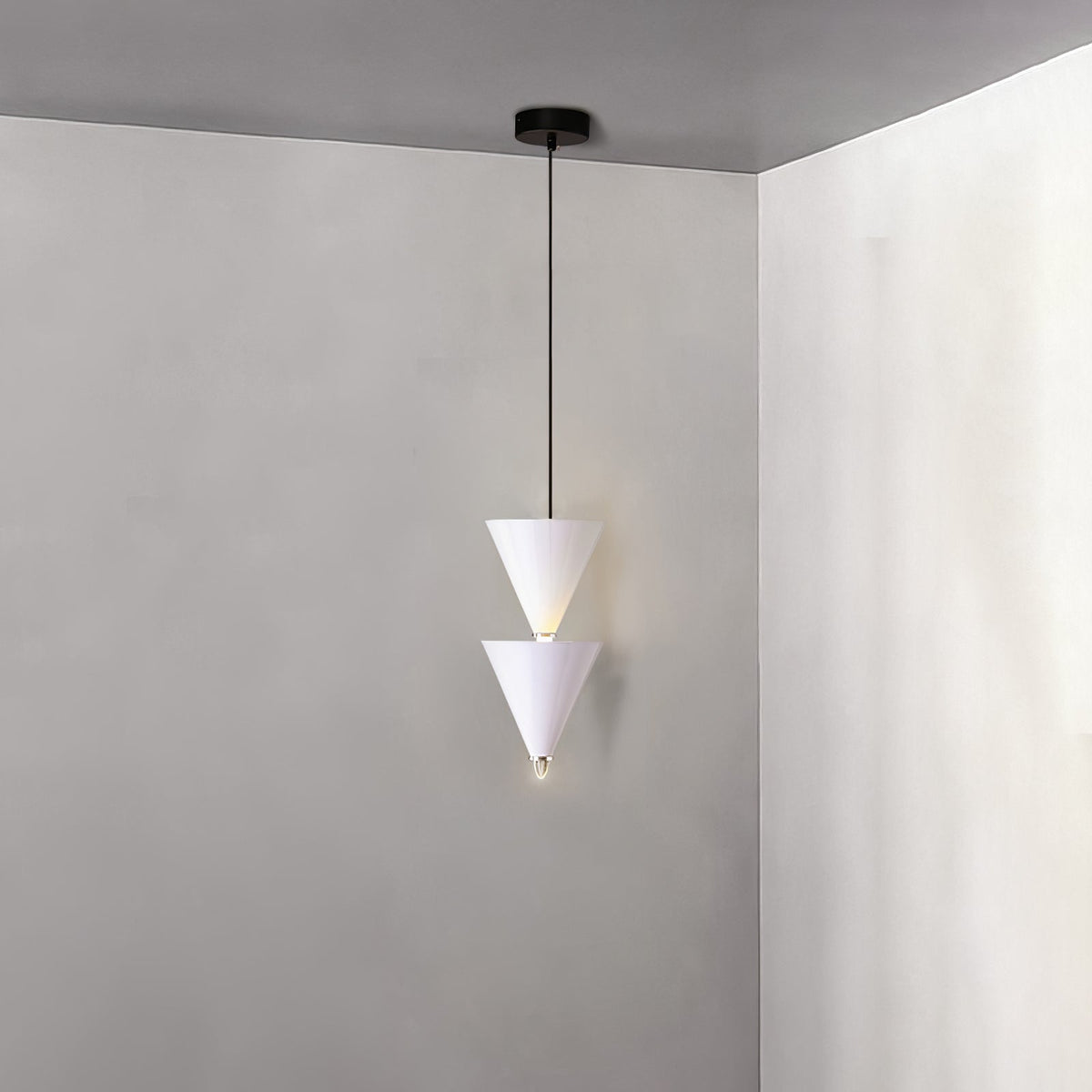 Suspension Moustiers en métal – vue 51