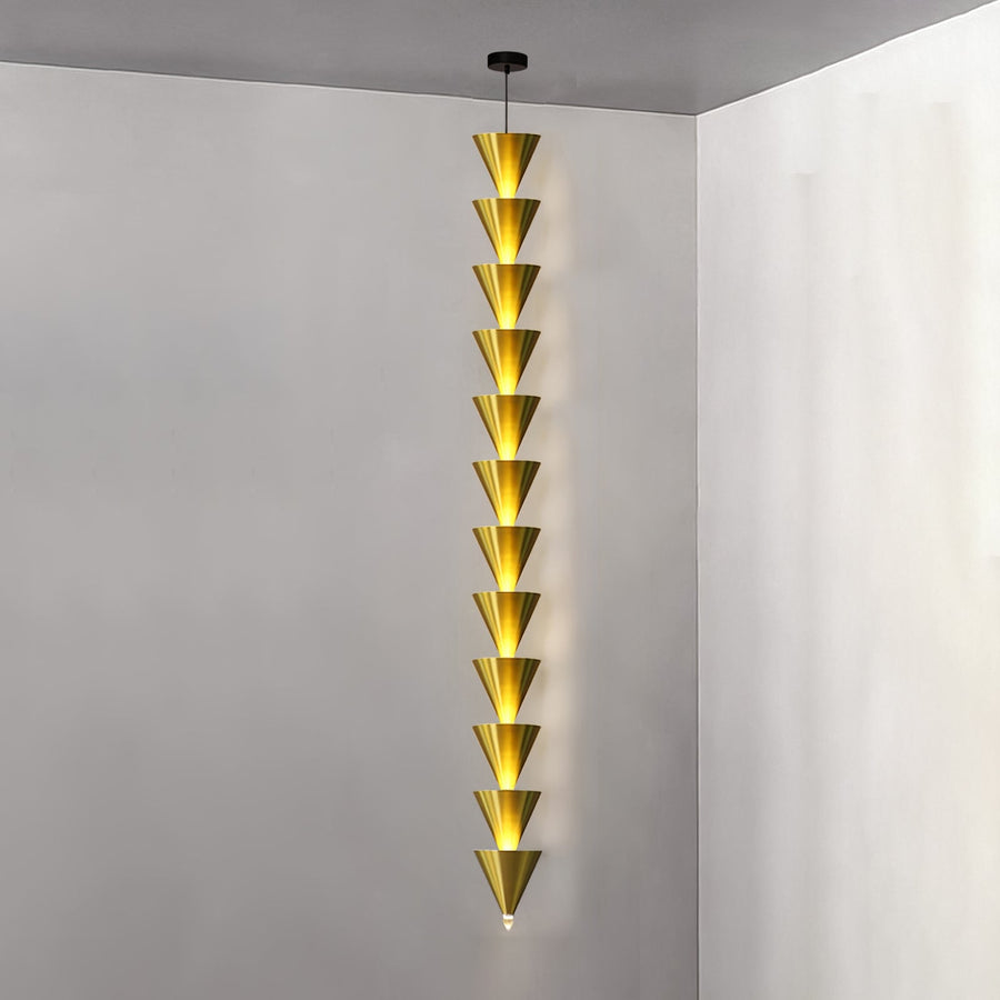 Suspension Moustiers en métal – vue 3