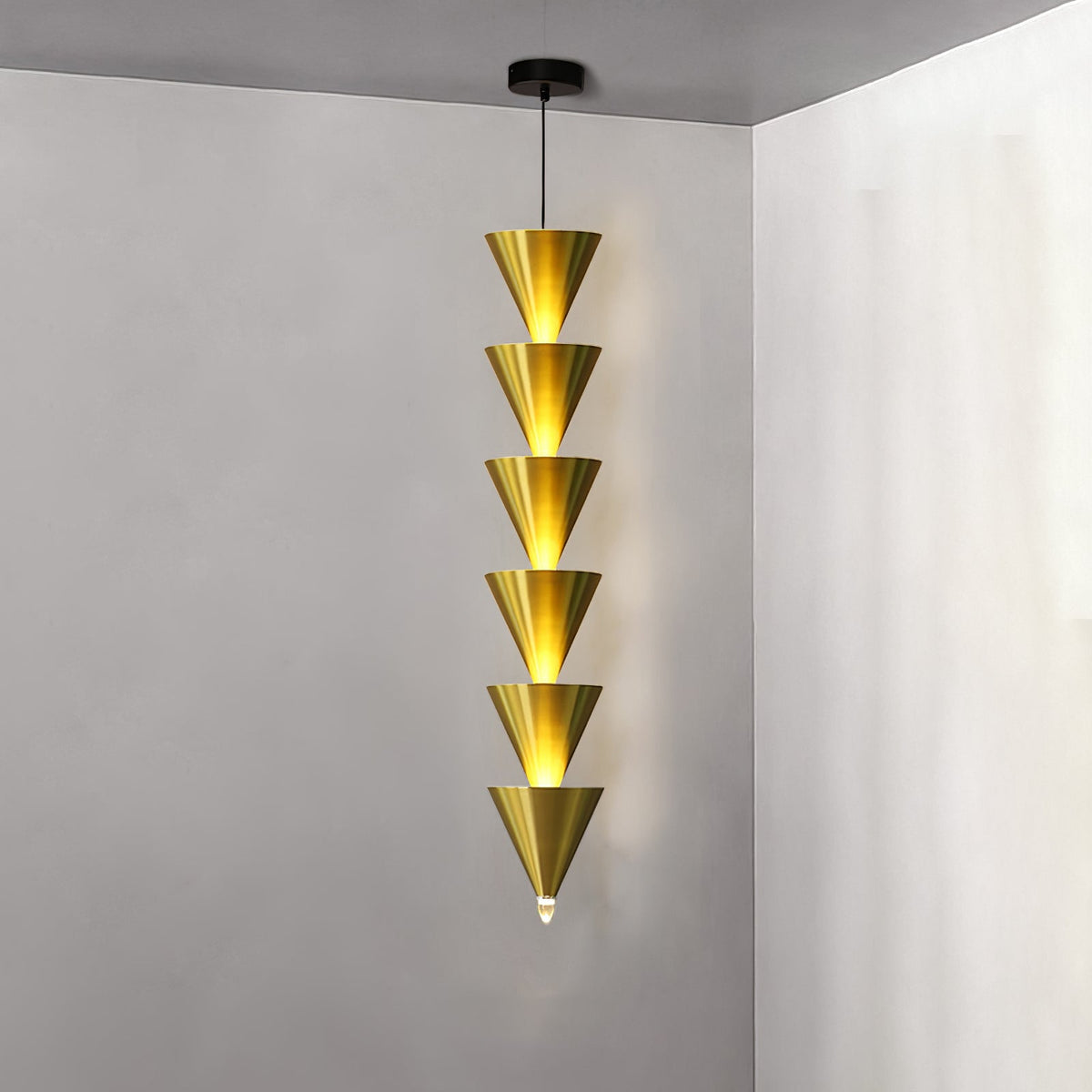 Suspension Moustiers en métal – vue 33