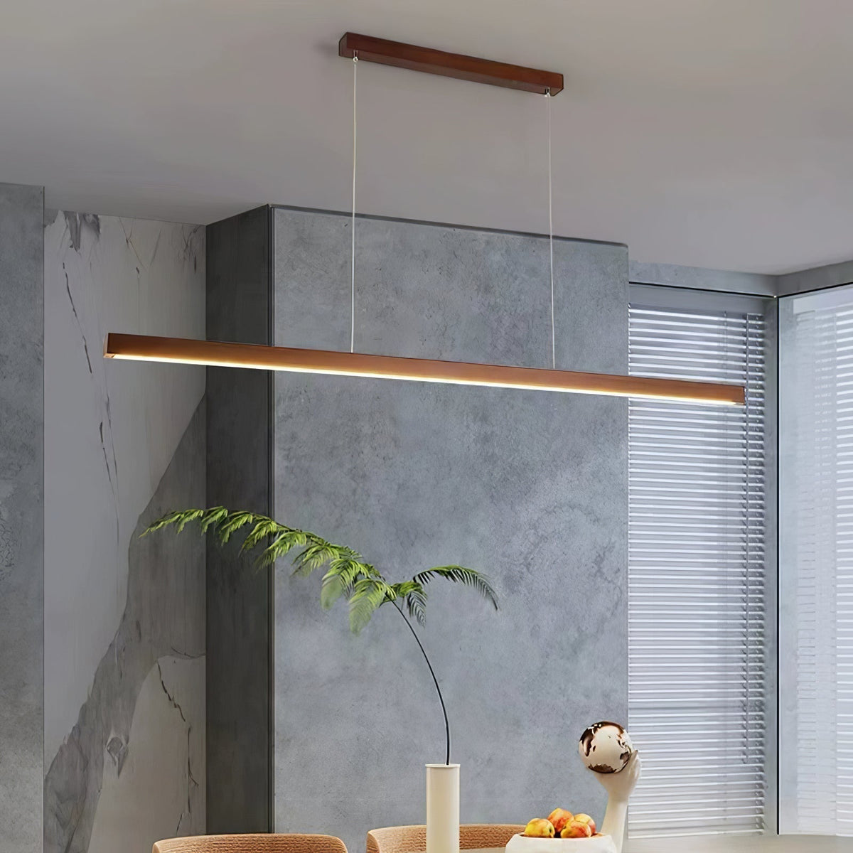 Suspension Cassiopée en bois et métal – vue 10