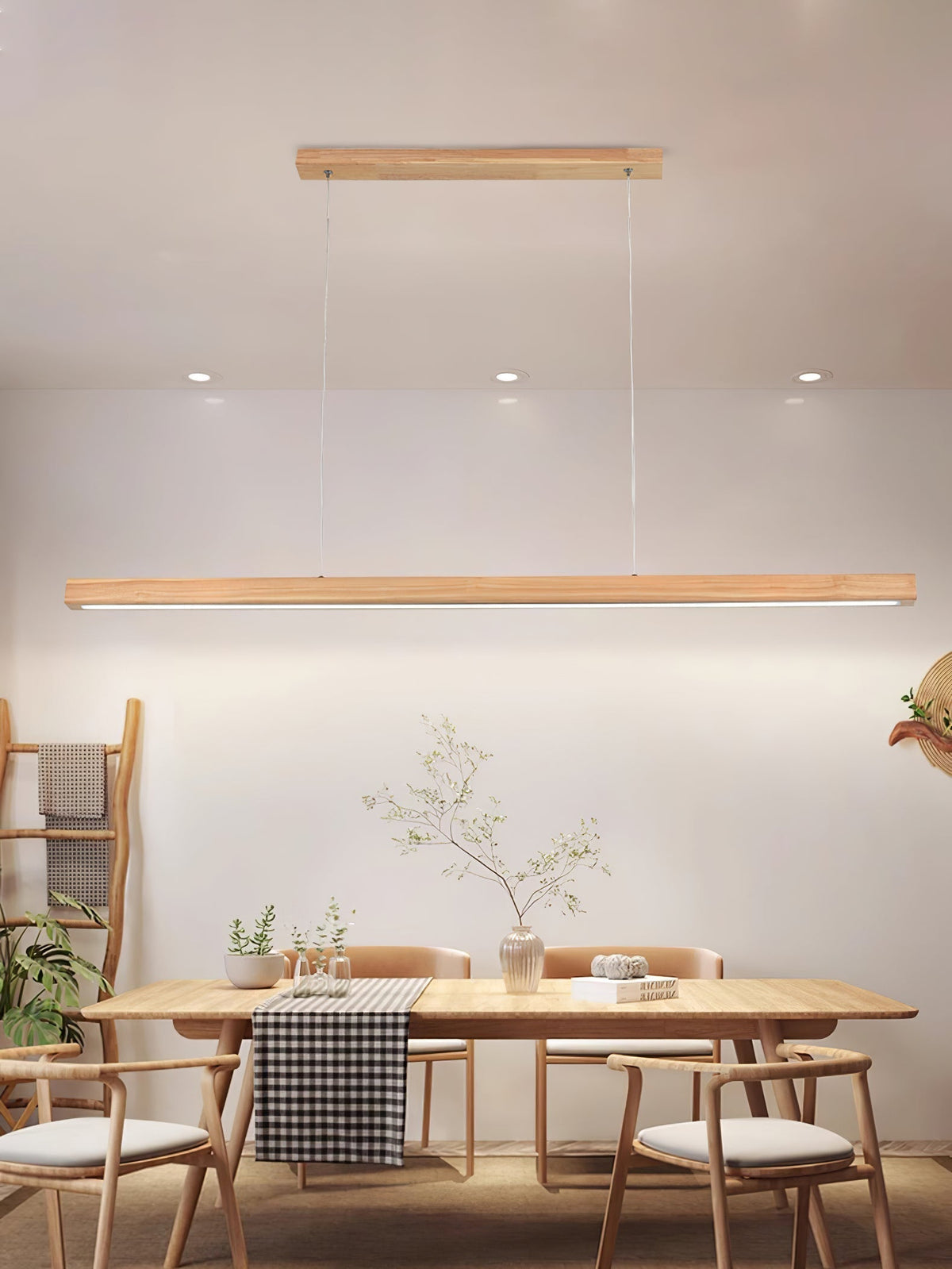 Suspension Cassiopée en bois et métal – vue 22