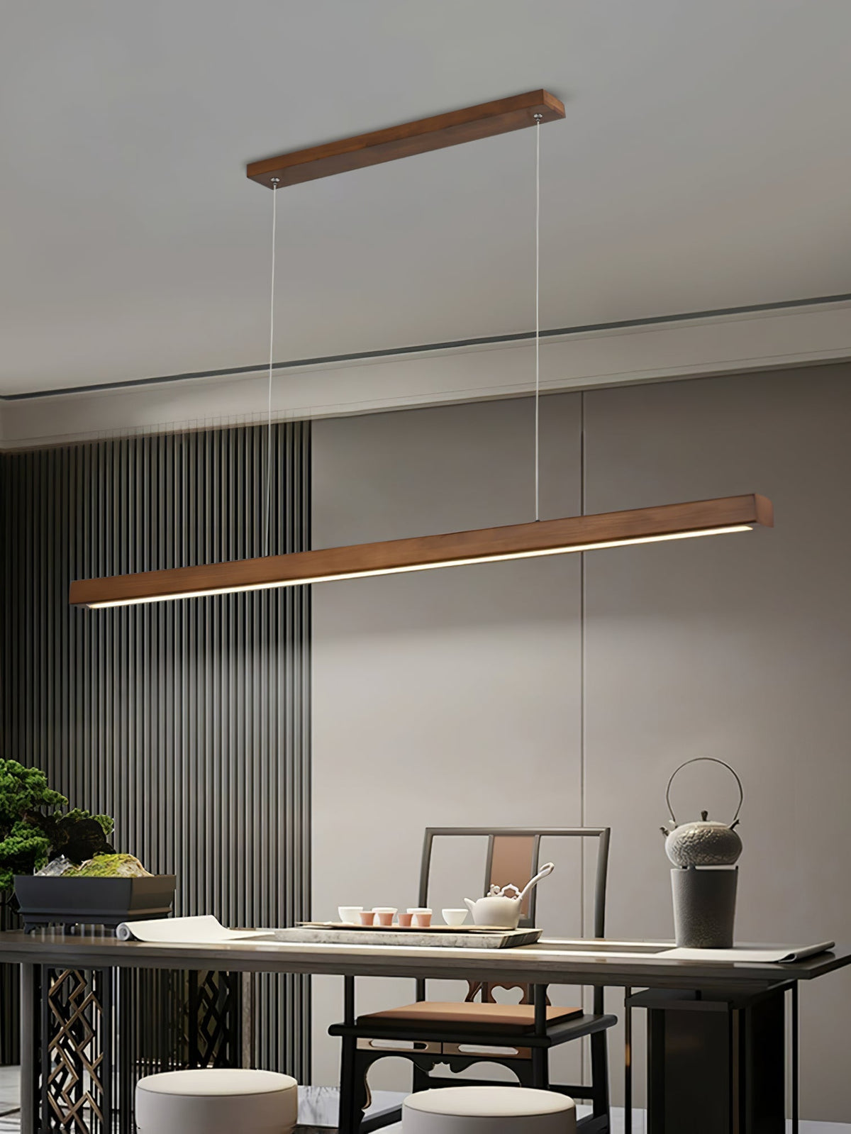 Suspension Cassiopée en bois et métal – vue 29