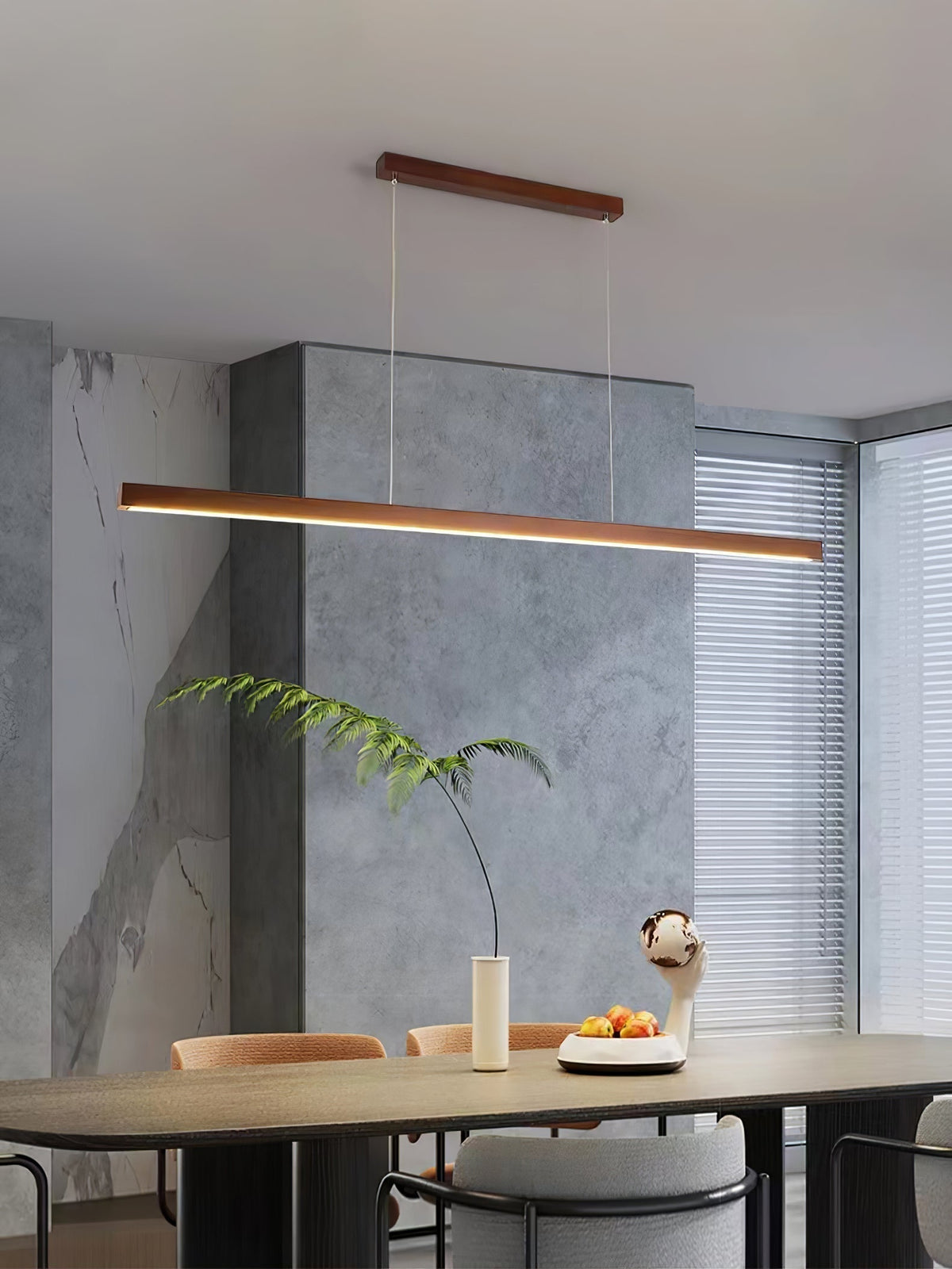 Suspension Cassiopée en bois et métal – vue 45