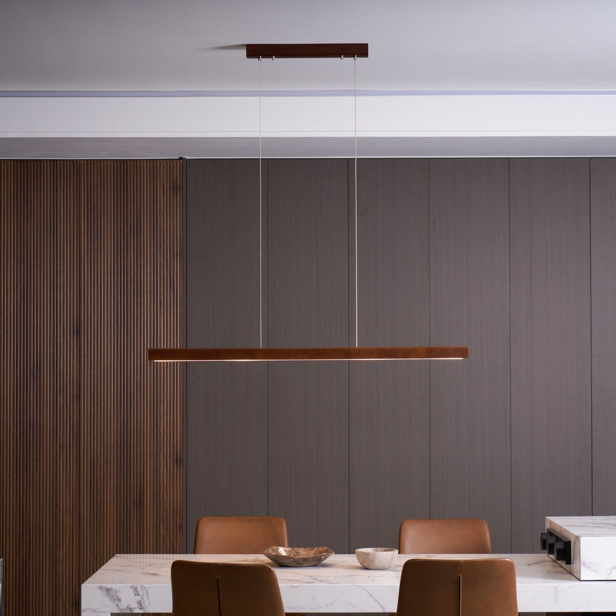 Suspension Cassiopée en bois et métal – vue 28