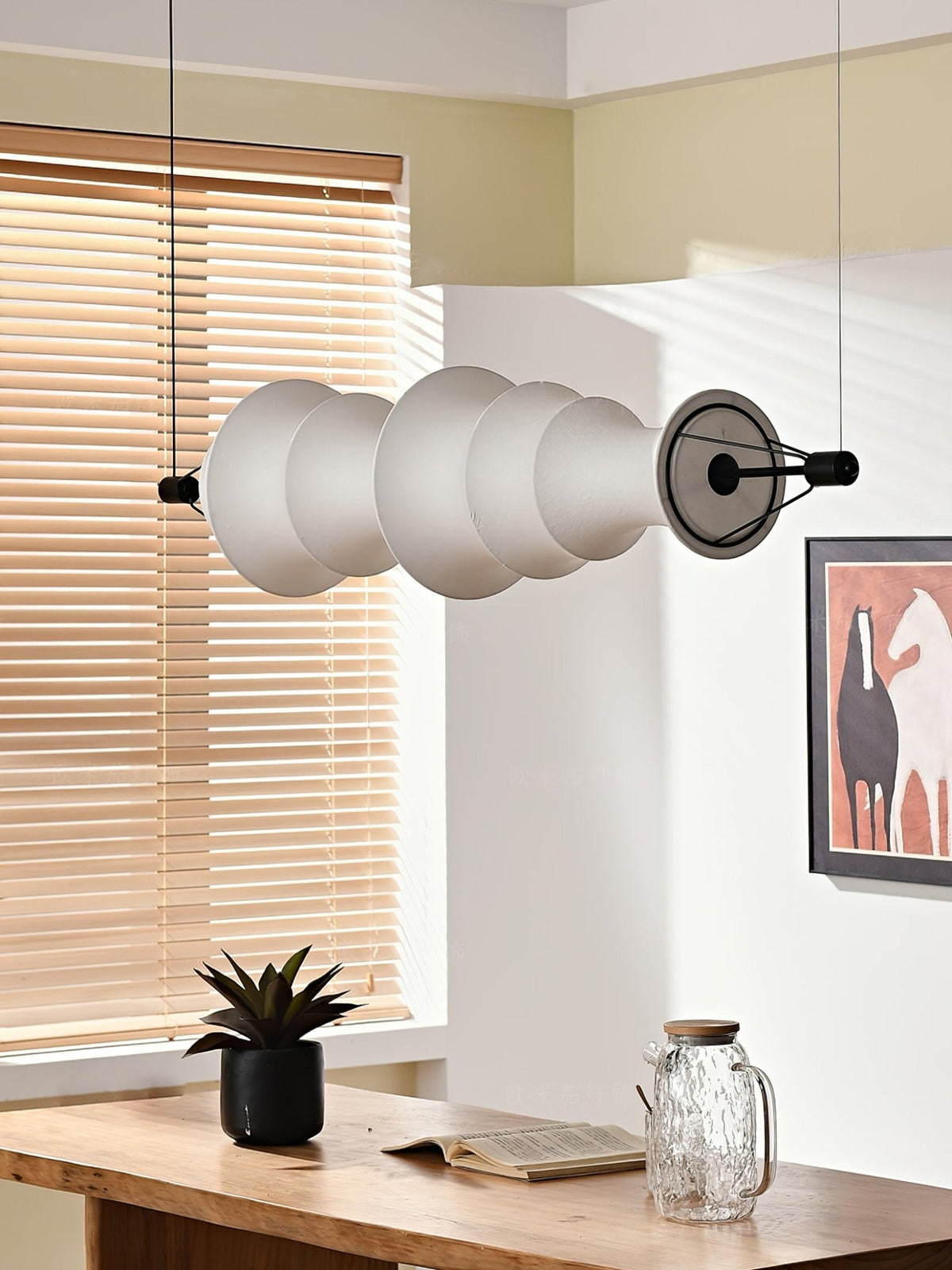 Suspension Asphodèle en métal – vue 6
