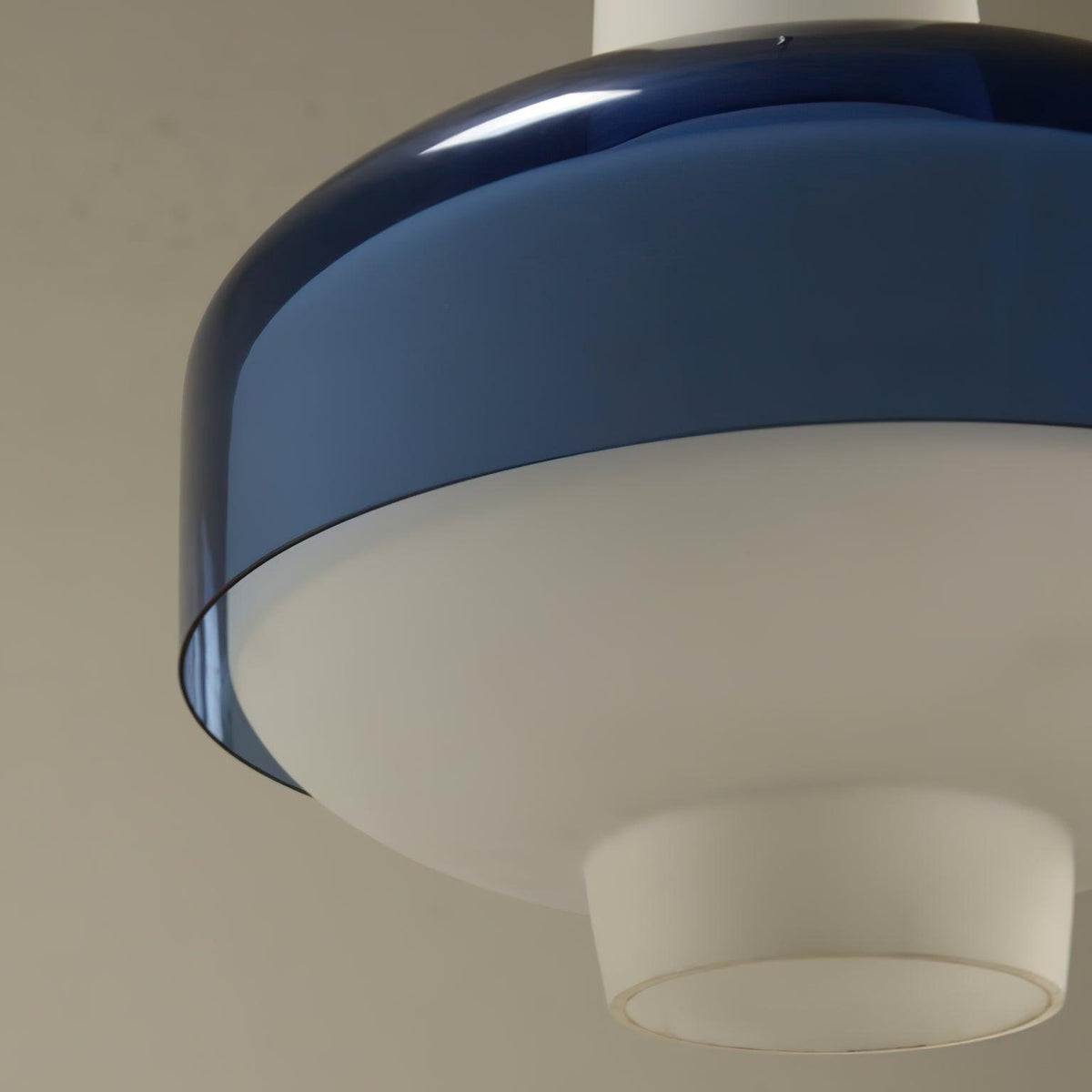 Suspension Lavande en verre et fer – vue 7