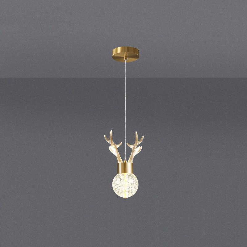 Suspension Constance en aluminium et cristal – vue 12