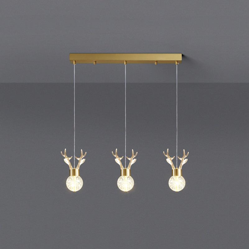 Suspension Constance en aluminium et cristal – vue 14