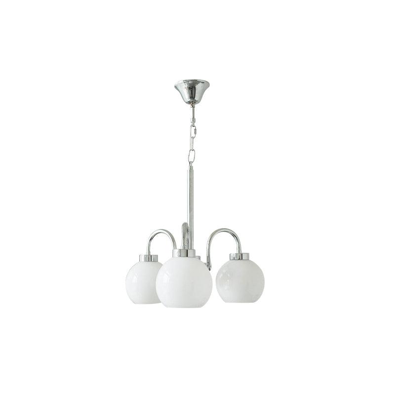 Lustre Oréade en verre et métal – vue 42