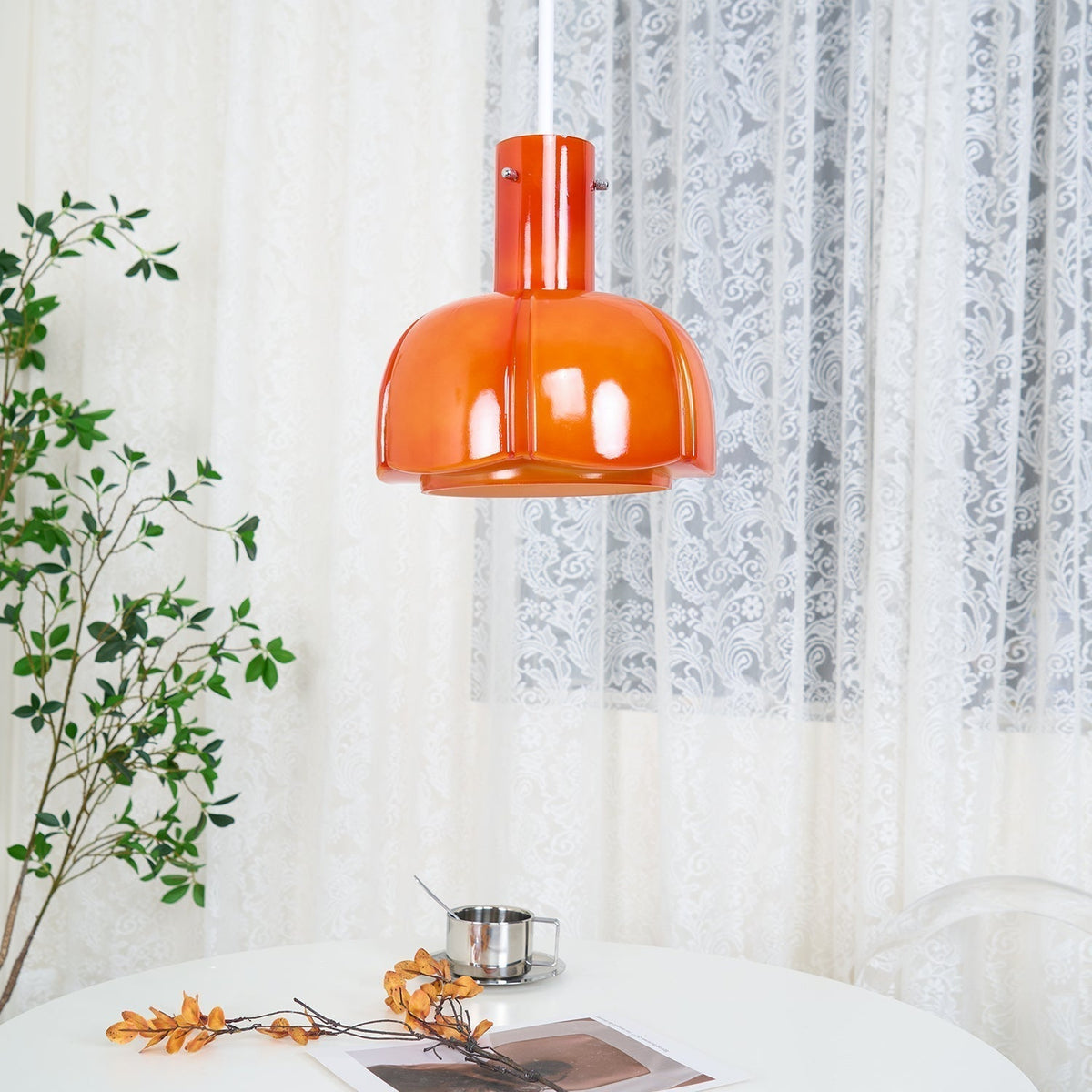 Suspension Sarabande en verre et métal – vue 63