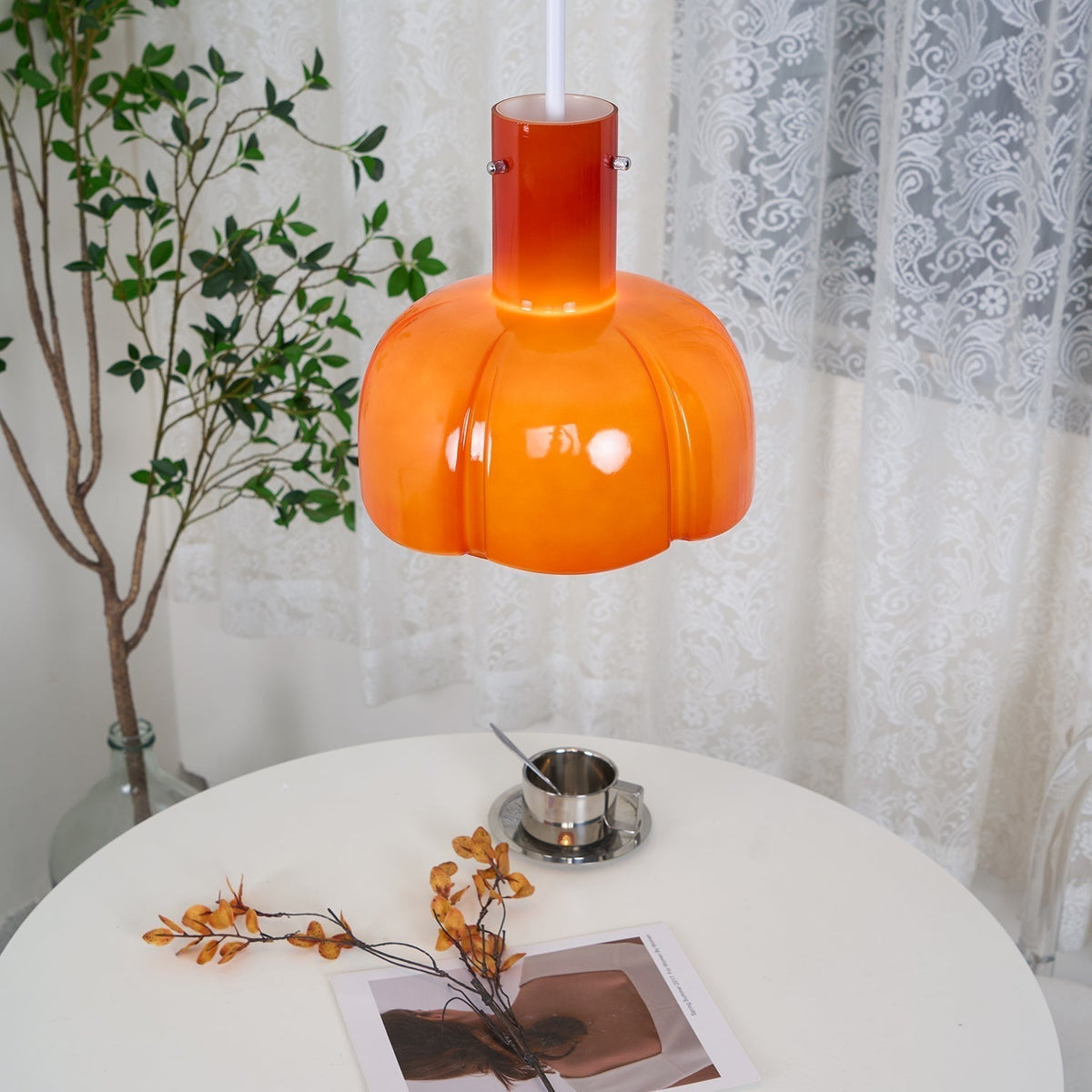 Suspension Sarabande en verre et métal – vue 57