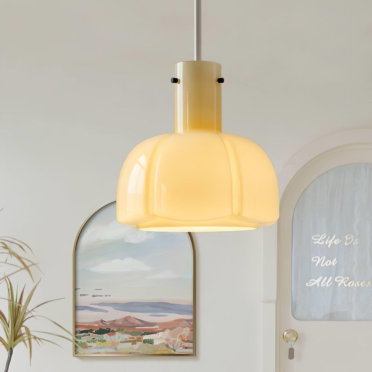 Suspension Sarabande en verre et métal – vue 67