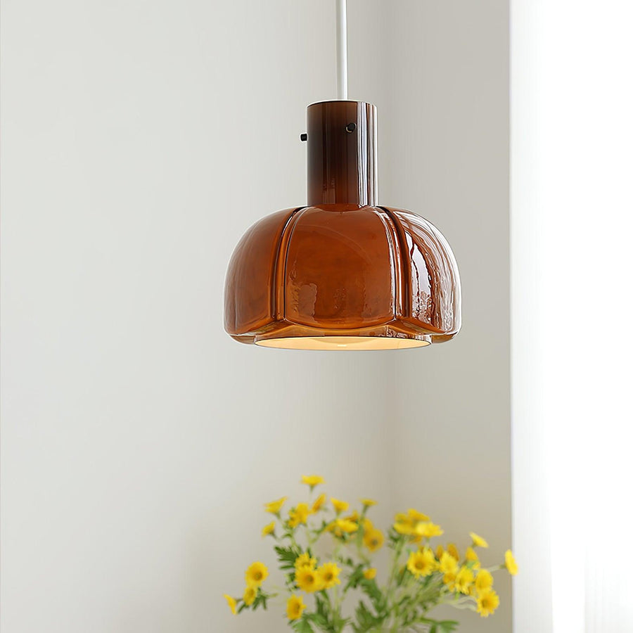 Suspension Sarabande en verre et métal – vue 3