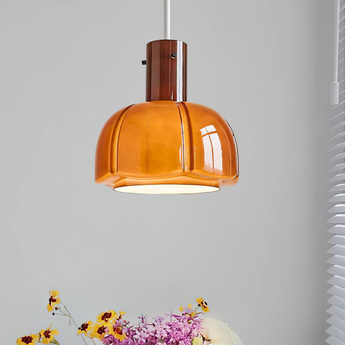 Suspension Sarabande en verre et métal – vue 52