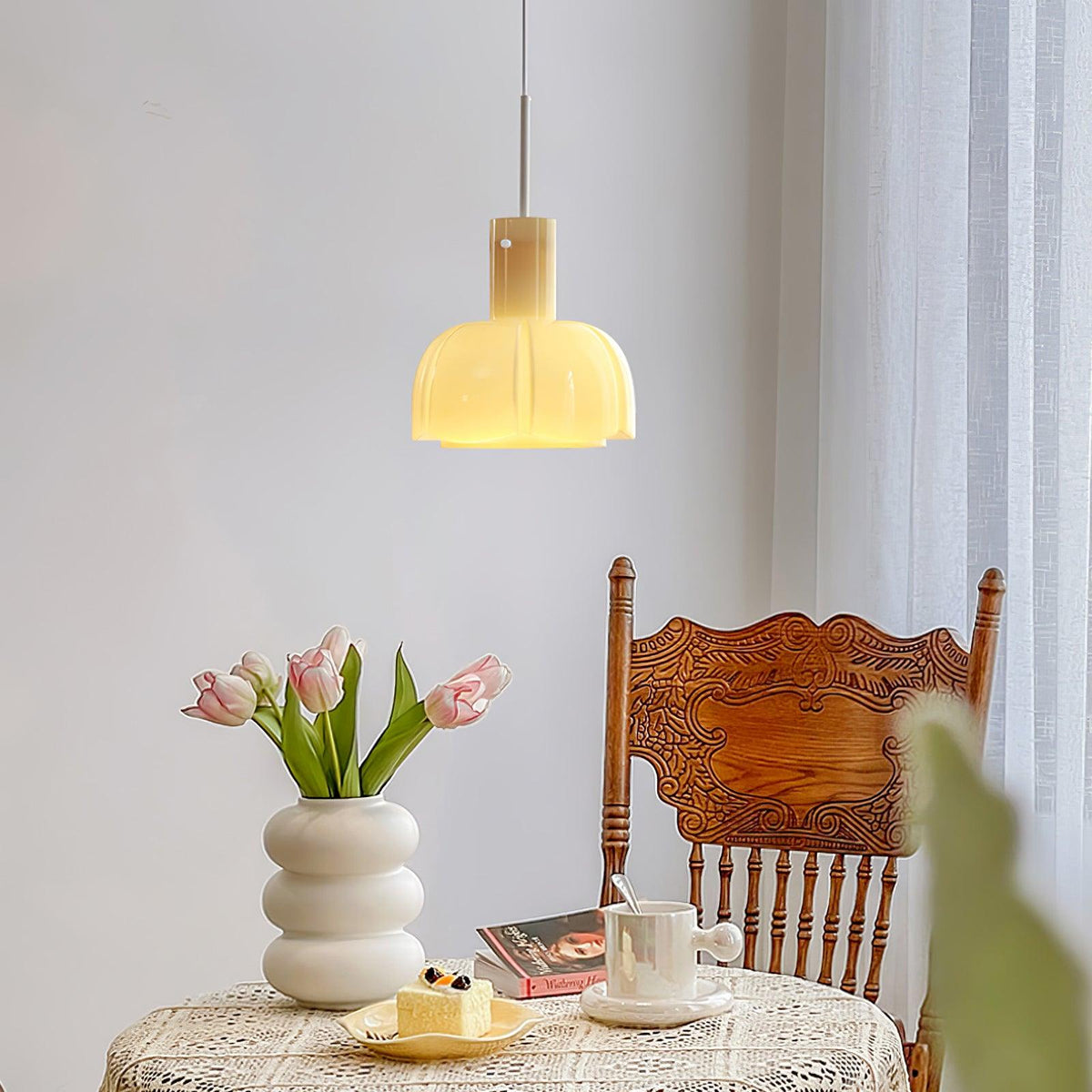 Suspension Sarabande en verre et métal – vue 77