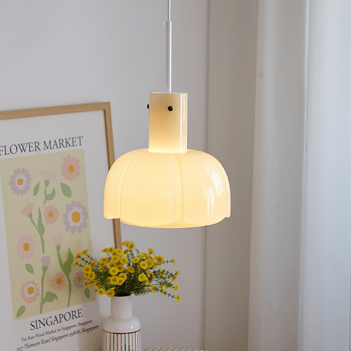 Suspension Sarabande en verre et métal – vue 16