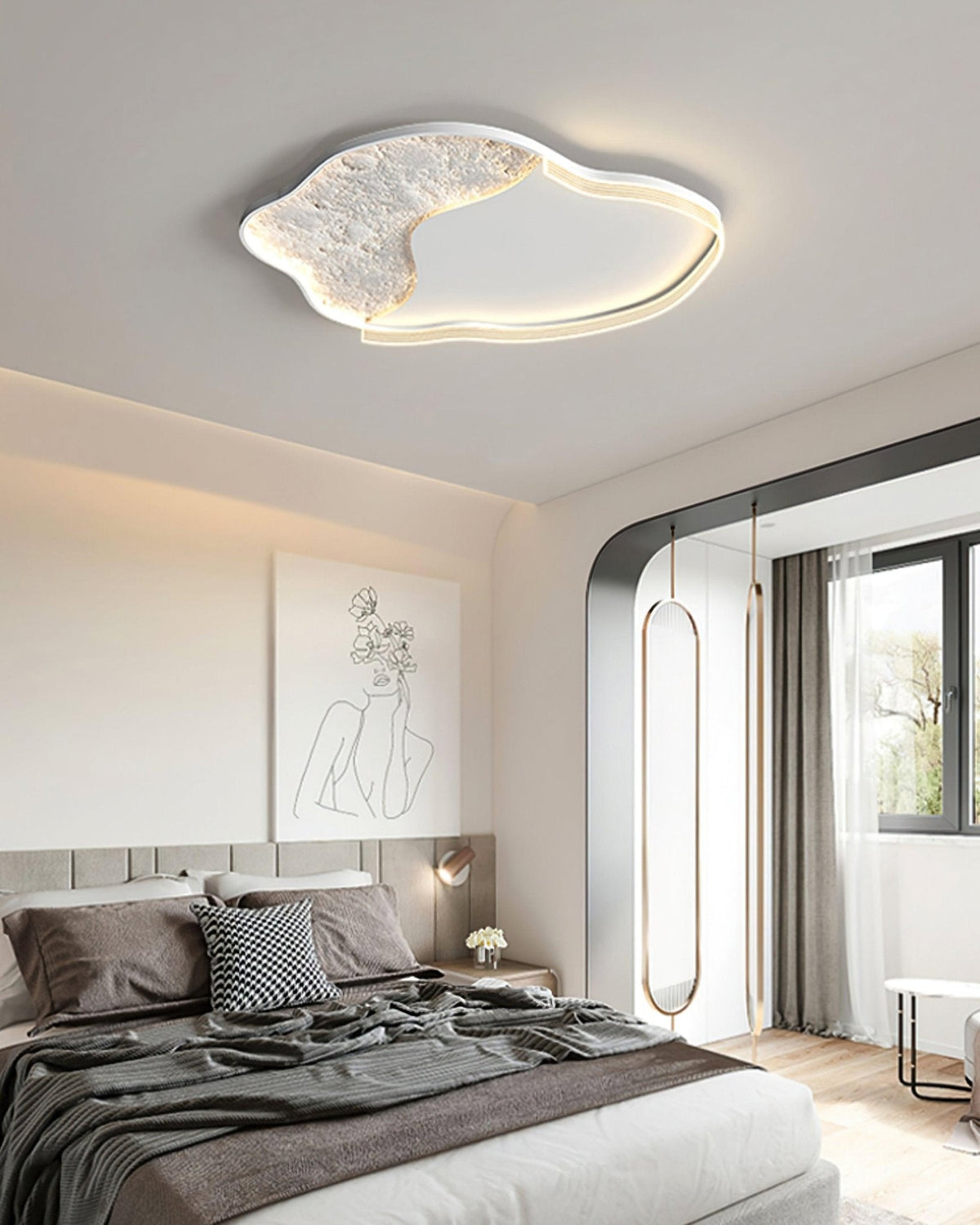 Plafonnier Villandry en aluminium – vue 12