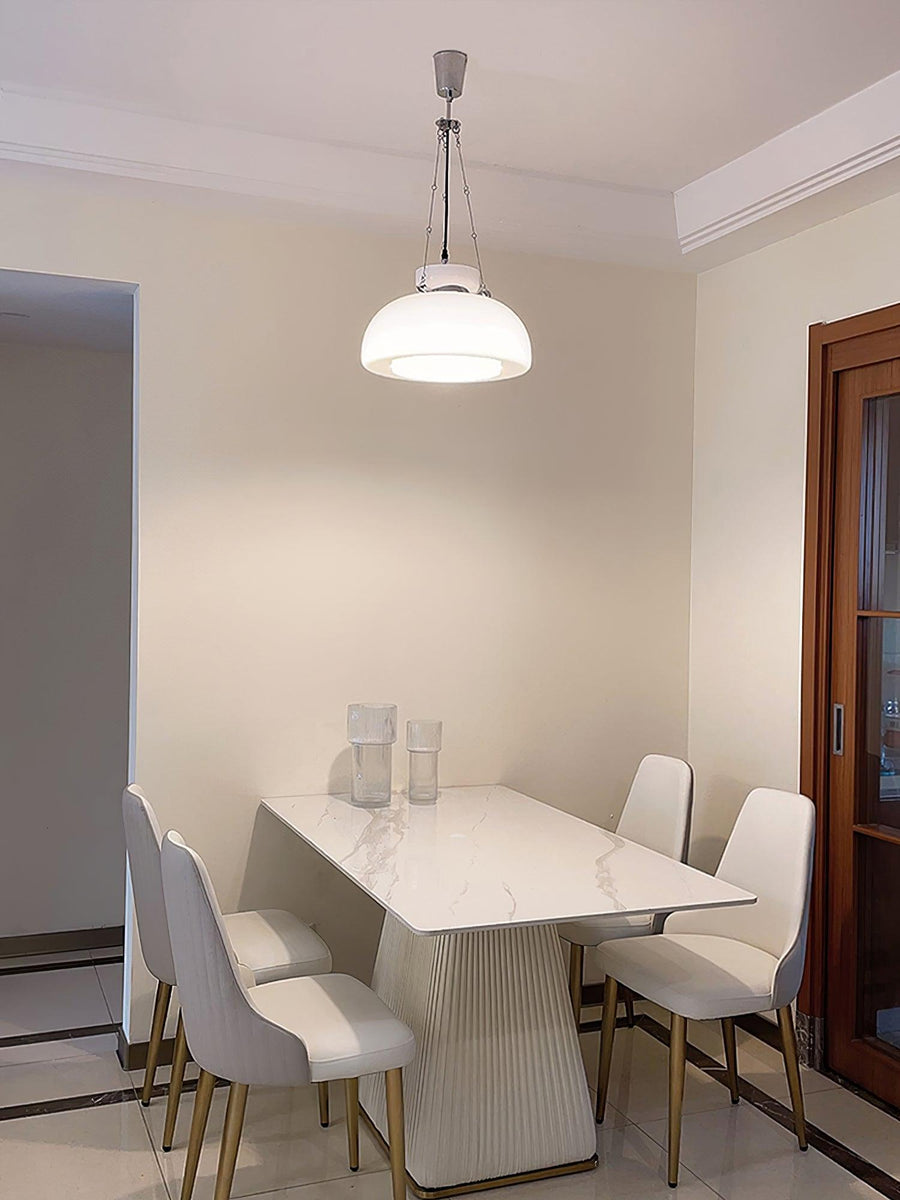Suspension Albane en verre et fer – vue 3