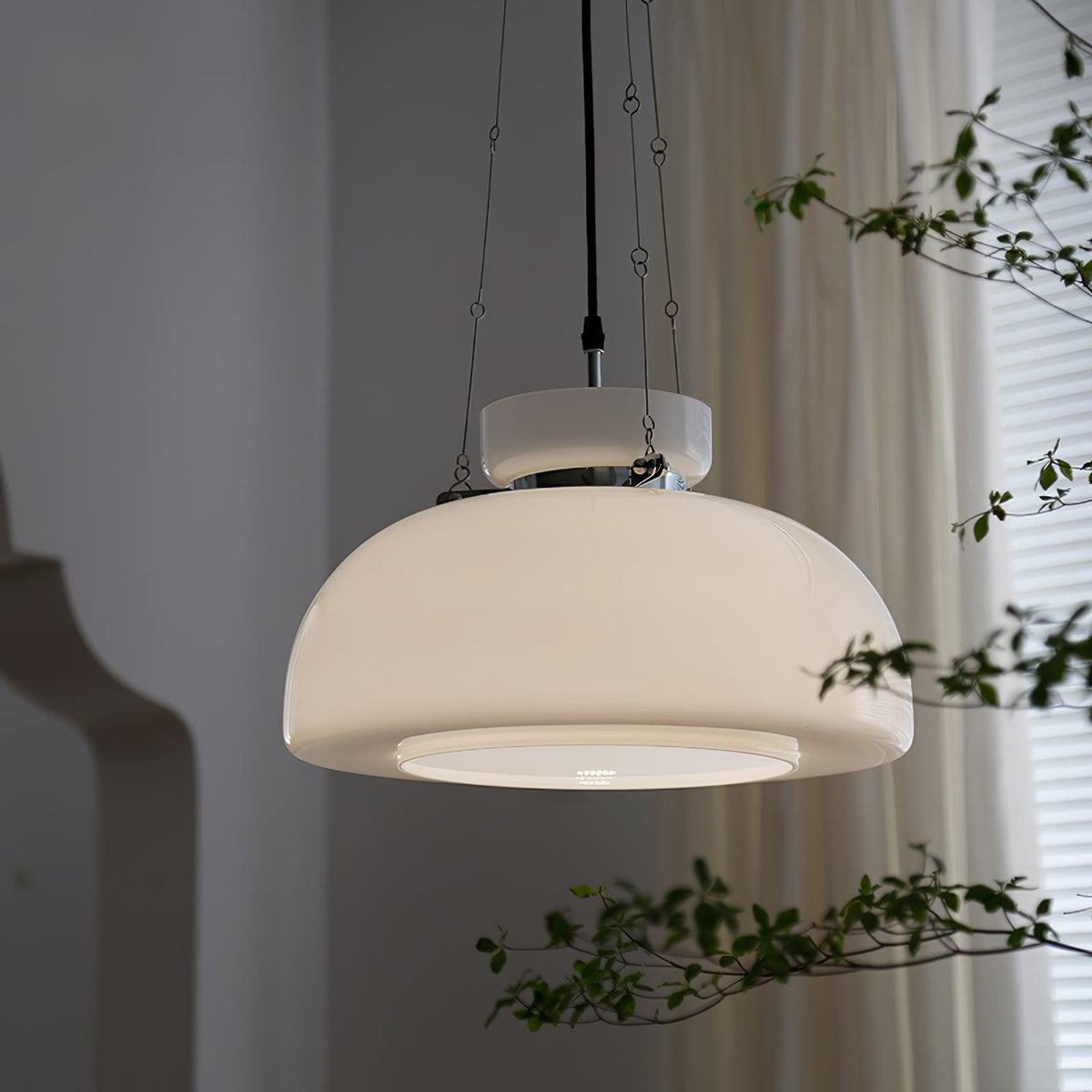 Suspension Albane en verre et fer – vue 28