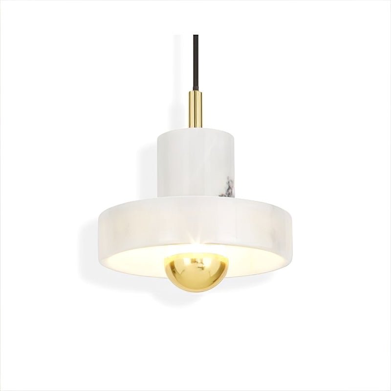 Suspension Ariane en marbre et métal – vue 11