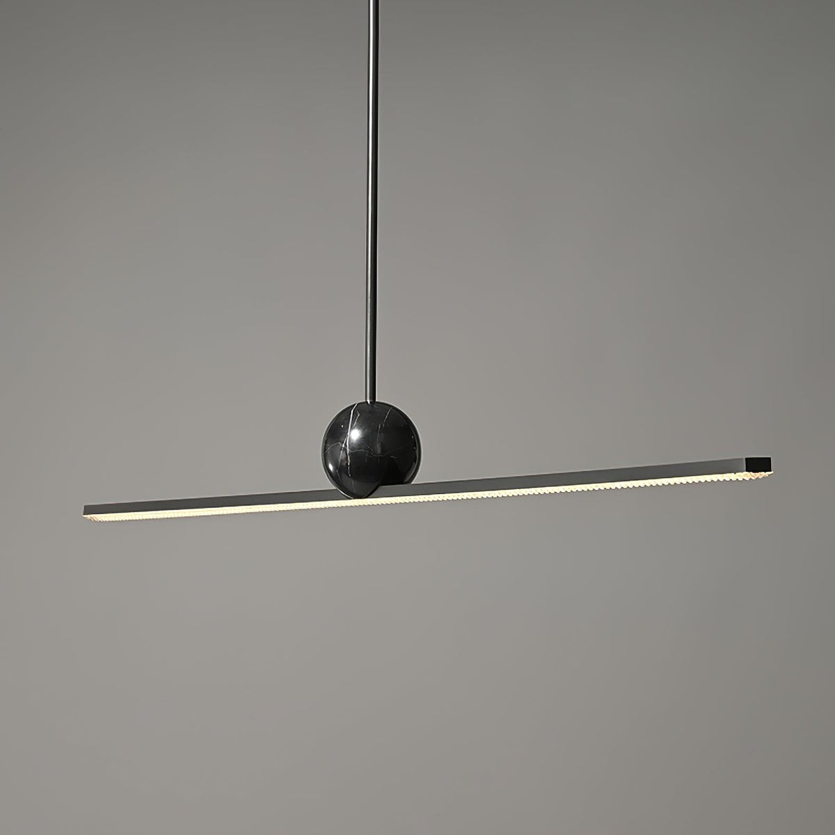 Suspension Mélodie en marbre et métal – vue 4